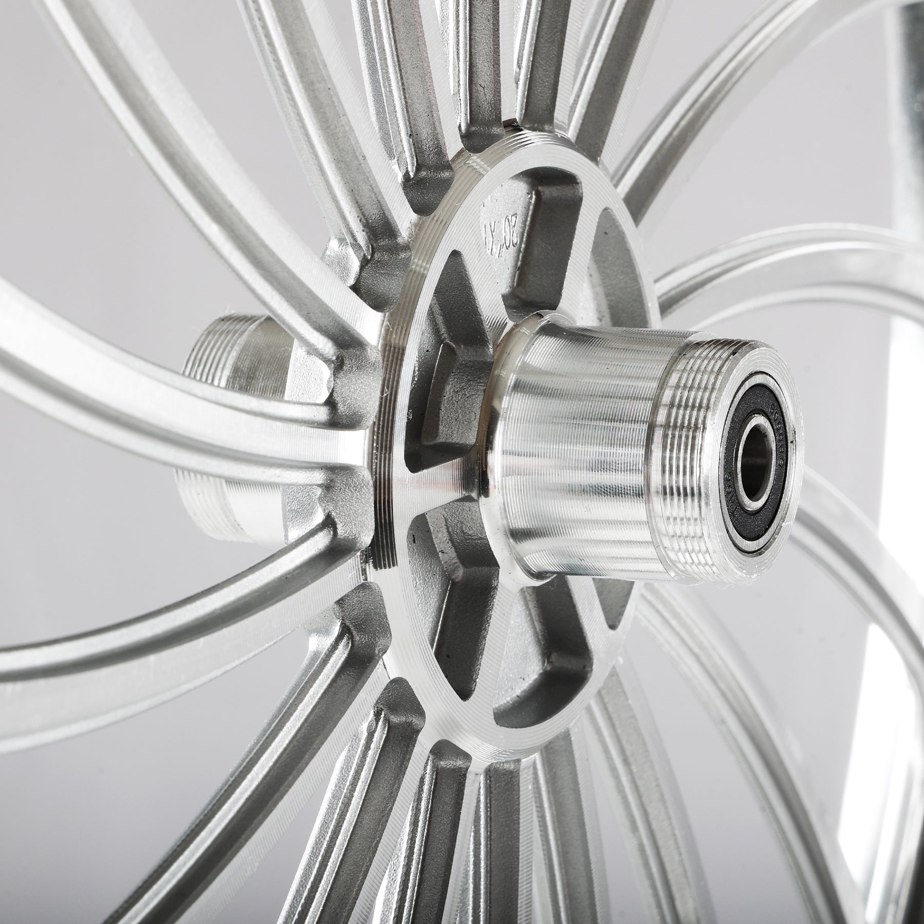 Tracer WH-HY-01 BMX 20'' Wheel Set alloy integrated molding CNC finishing surface.
