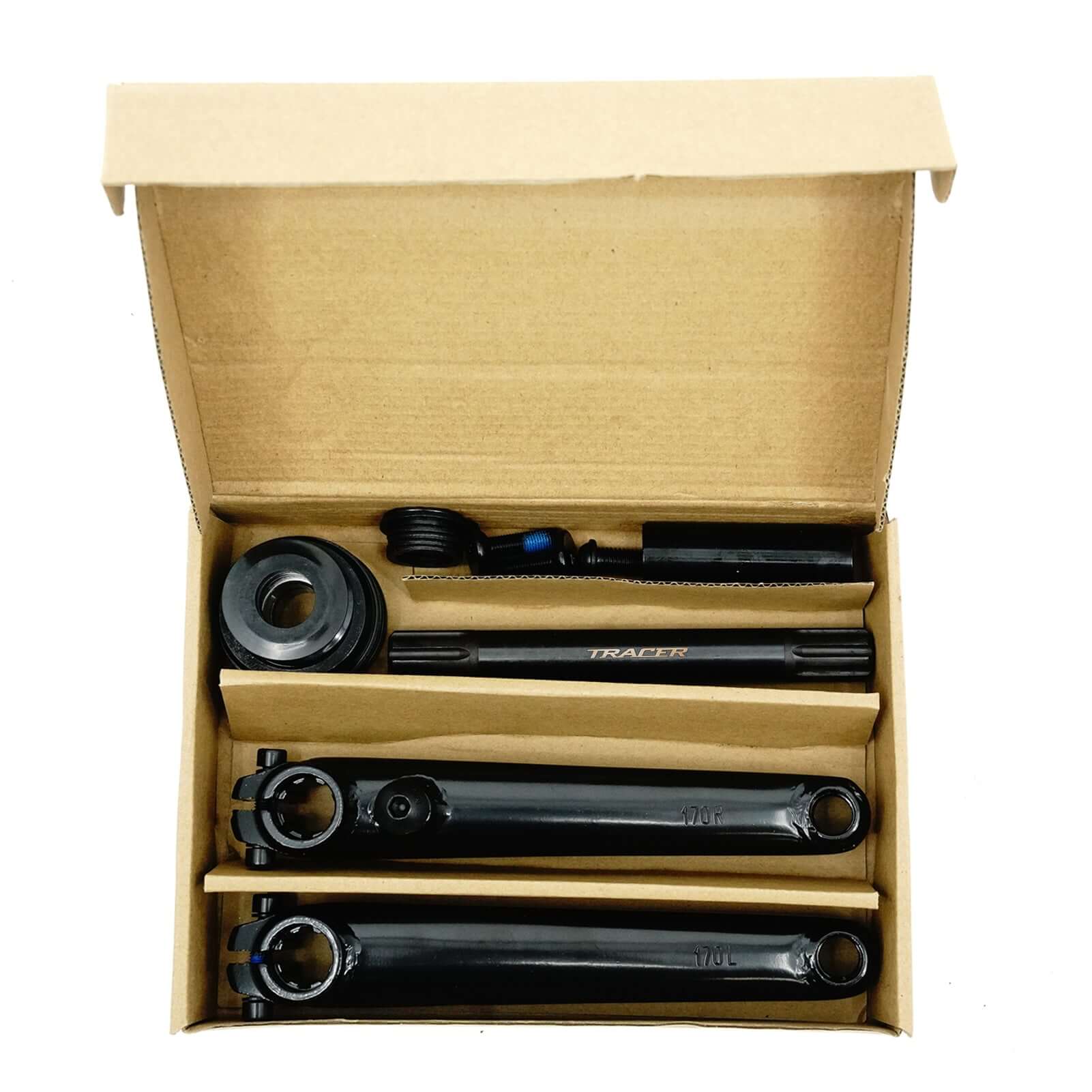 Tracer CS-UBX200 Crank Set Steel 170mm USA/bb 8T