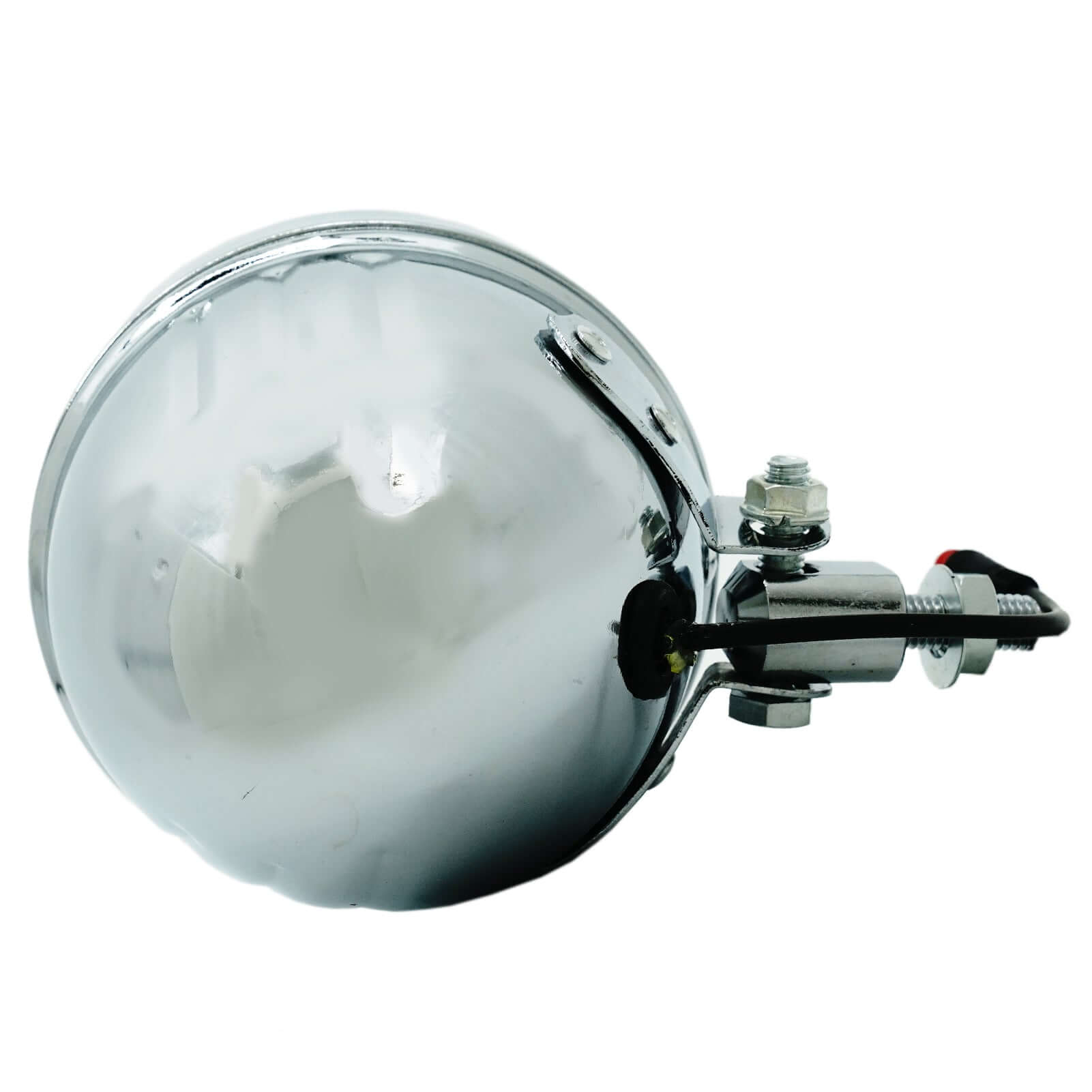 Tracer LG-FN-310-48 Classical Chrome Vintage LED Headlight 12V-48V for Electric Bike