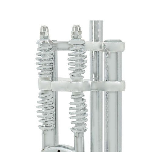 Tracer 1" Threadless Dual Springer Bike Fork Disc Brake for 26-29in 3.0 4.0 Tire Tracer Bikes
