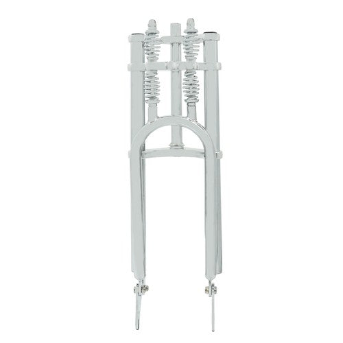 Tracer 1" Threadless Dual Springer Bike Fork Disc Brake for 26-29in 3.0 4.0 Tire Tracer Bikes