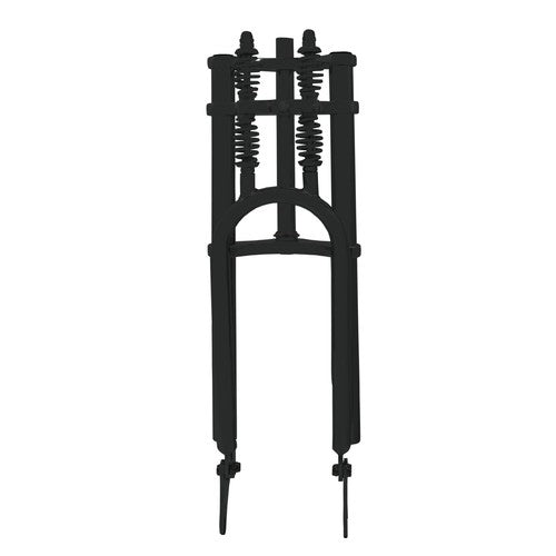 Tracer 1" Threadless Dual Springer Bike Fork Disc Brake for 26-29in 3.0 4.0 Tire Tracer Bikes