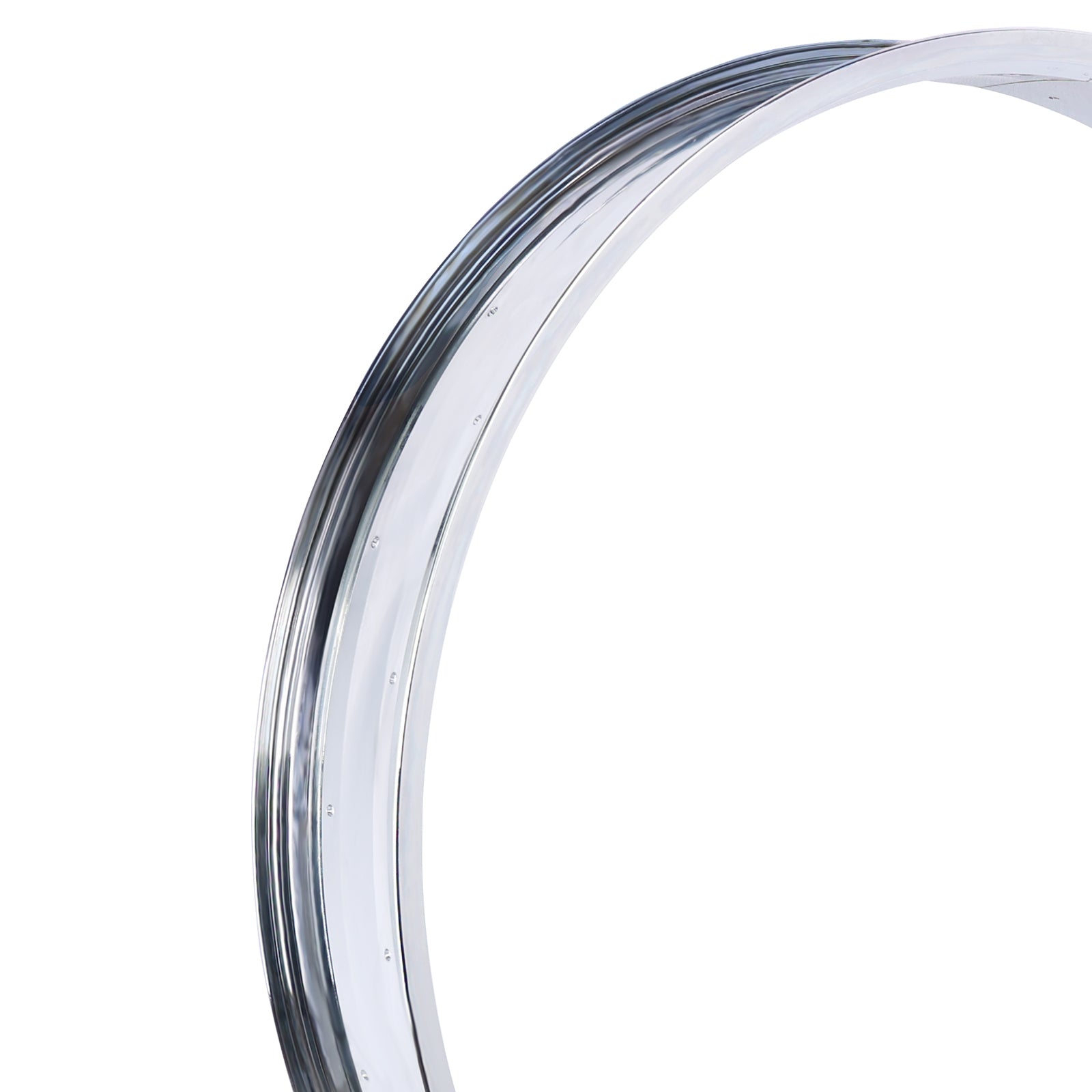 RM-TH752636 Bicycle Fat Mirror Polished Chrome Rim 26" x 3" x 36H 80mm For Cruiser Bike