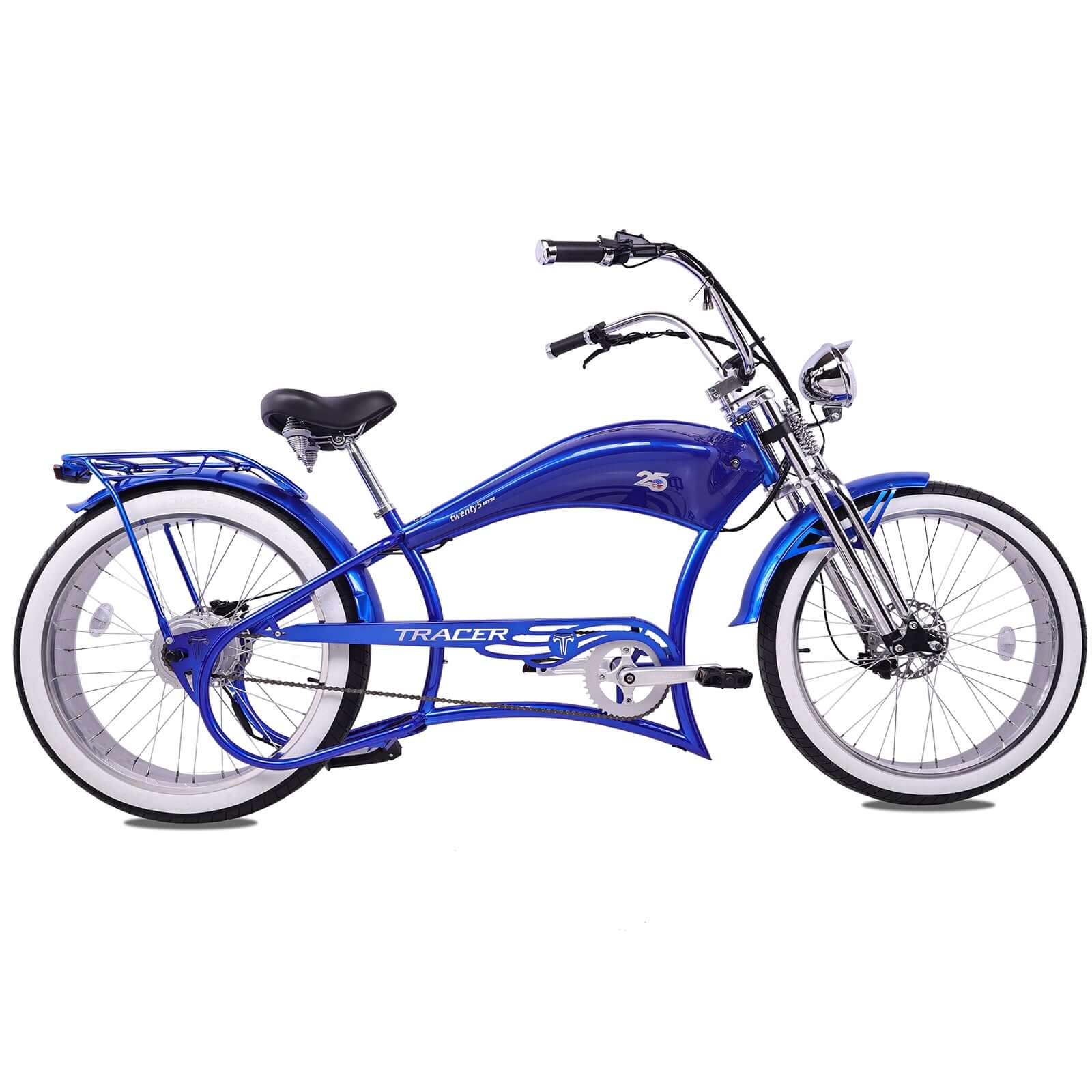 Twenty5 800W Chopper Stretch cruiser ebike