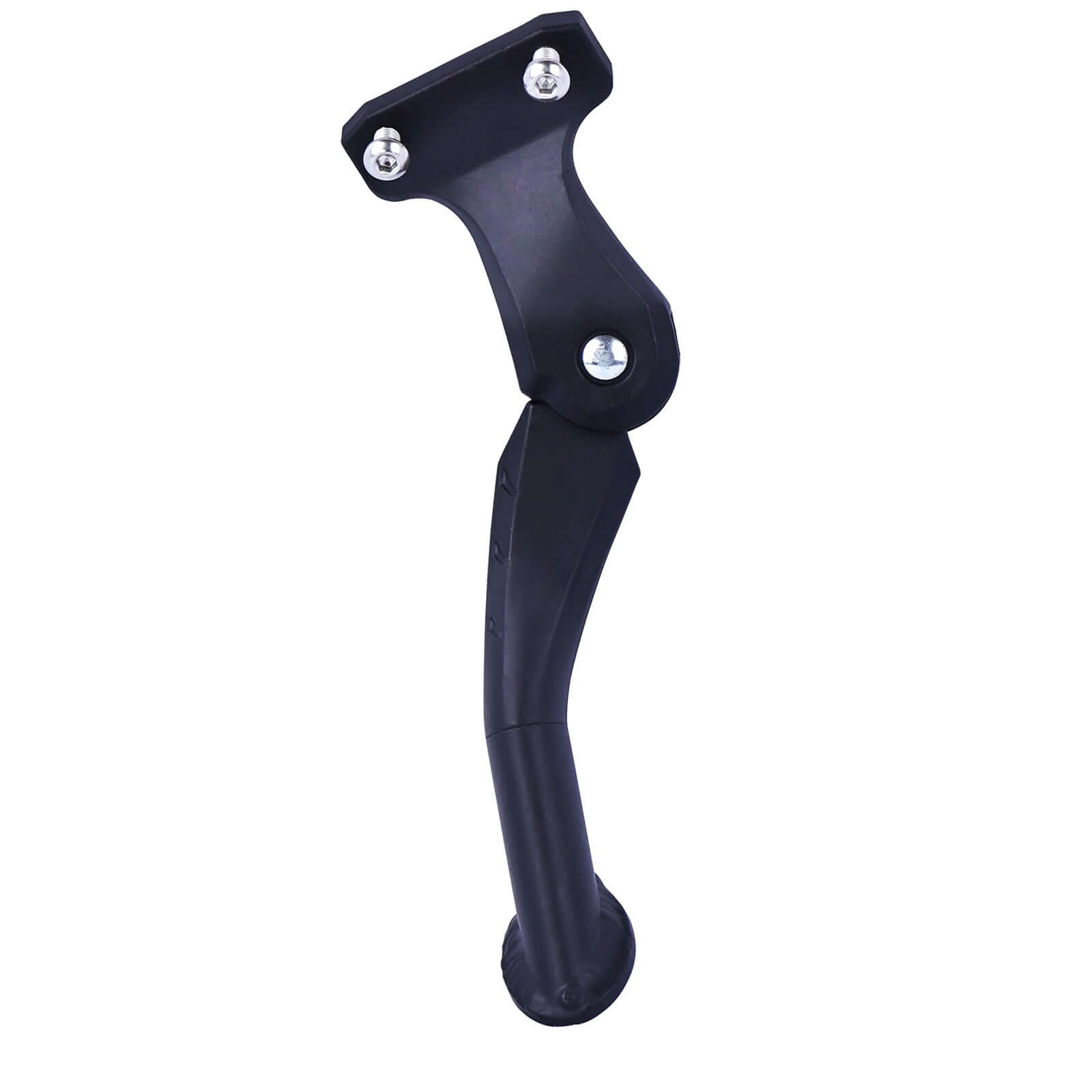 HRA-01B durable bicycle kickstand in black, designed for stability and easy installation on various bike models.