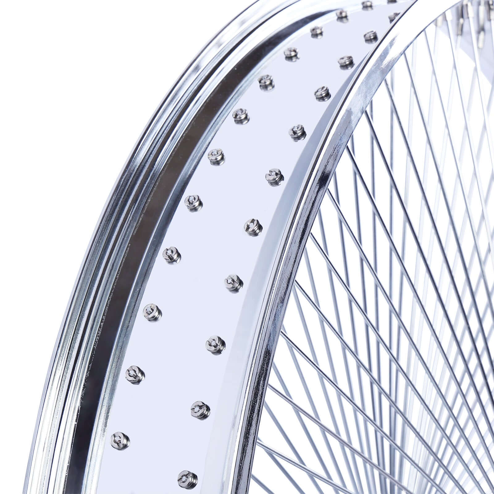 Tracer WH-TH7526140C-CP Lowrider 26'' Coaster Alloy Chrome Fat Rims Wheel Set