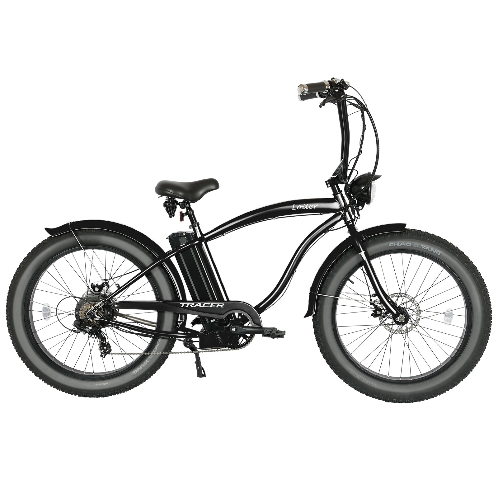 Tracer Loiter 26" 48V 800W Cruiser E-Bike