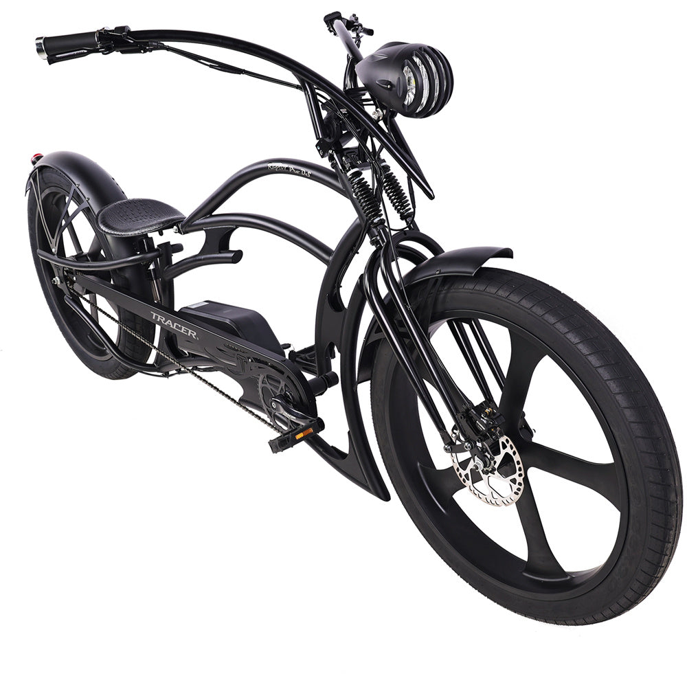 Raptor Pro DS 800W Stretch Cruiser Ebike