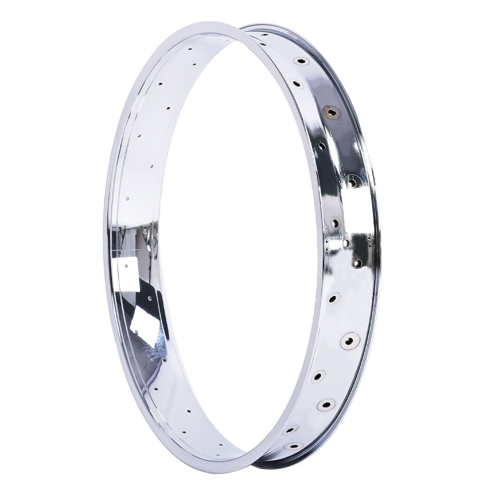 Tracer RM-TR95G2636-CP 26"*3" 26"*4"*13G*36H Mirror Chrome Bike Fat Rims