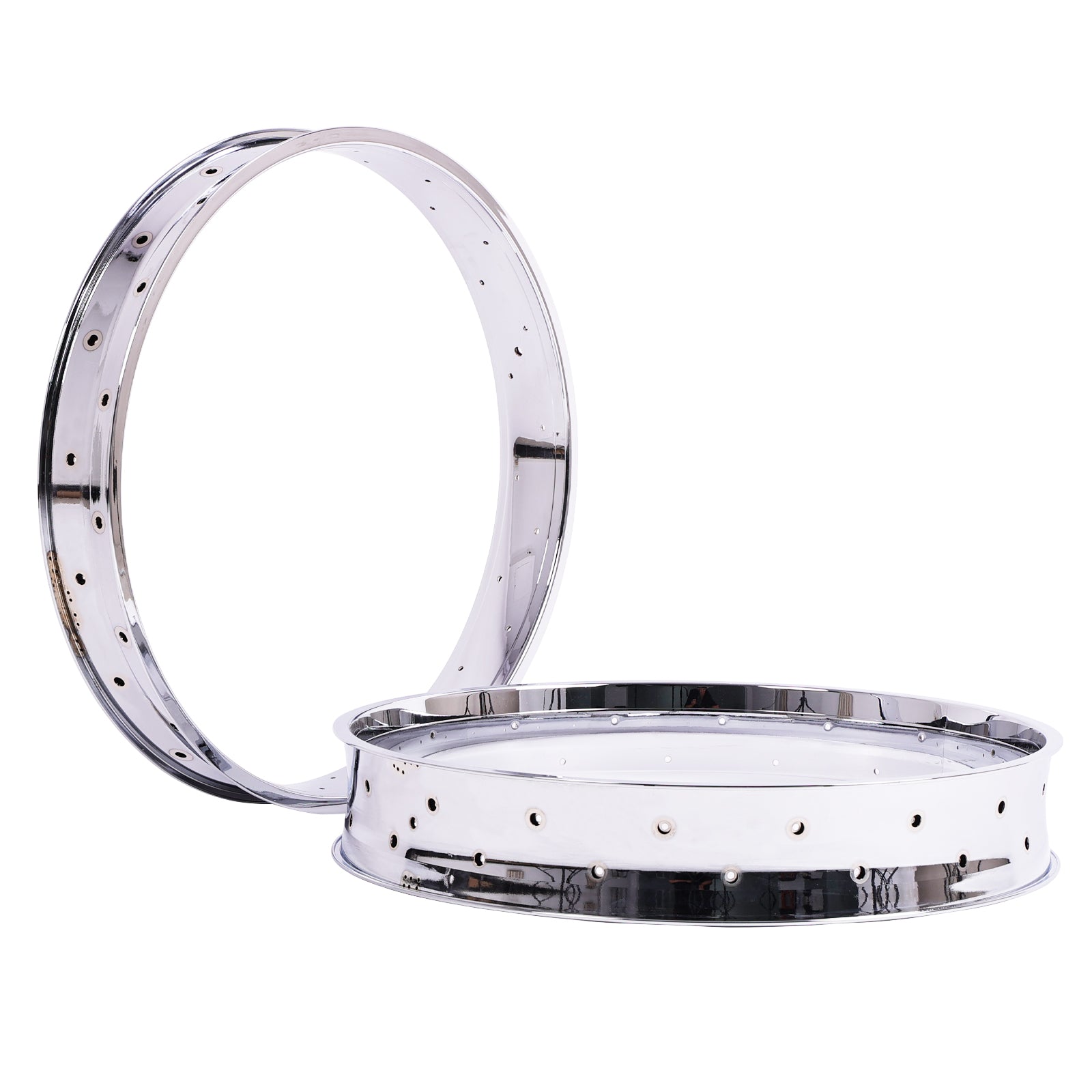 Tracer RM-TR95G2636-CP 26"*3" 26"*4"*13G*36H Mirror Chrome Bike Fat Rims