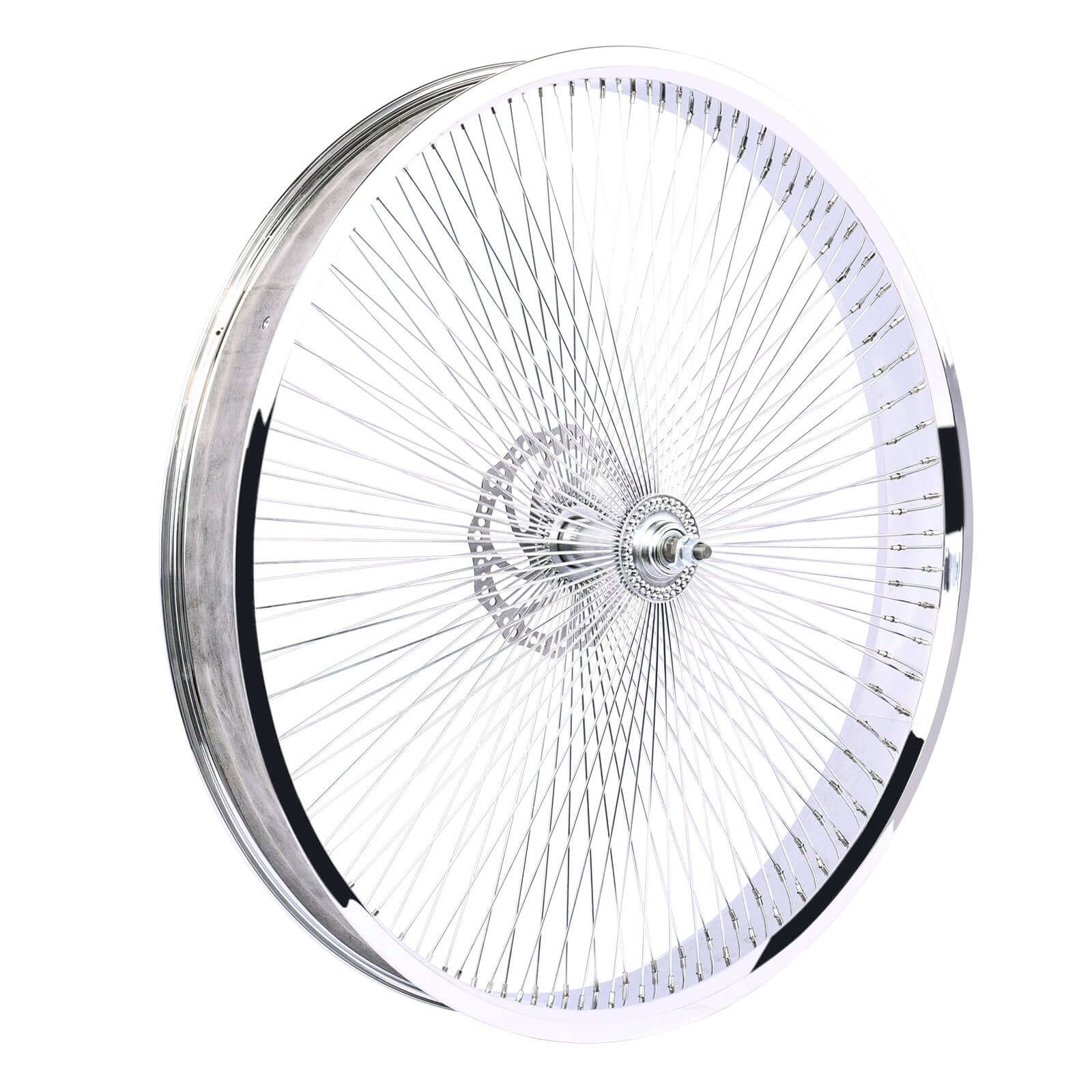 Tracer WH-TH9529140C-CP Mirror Chrome Bike Wheel Set