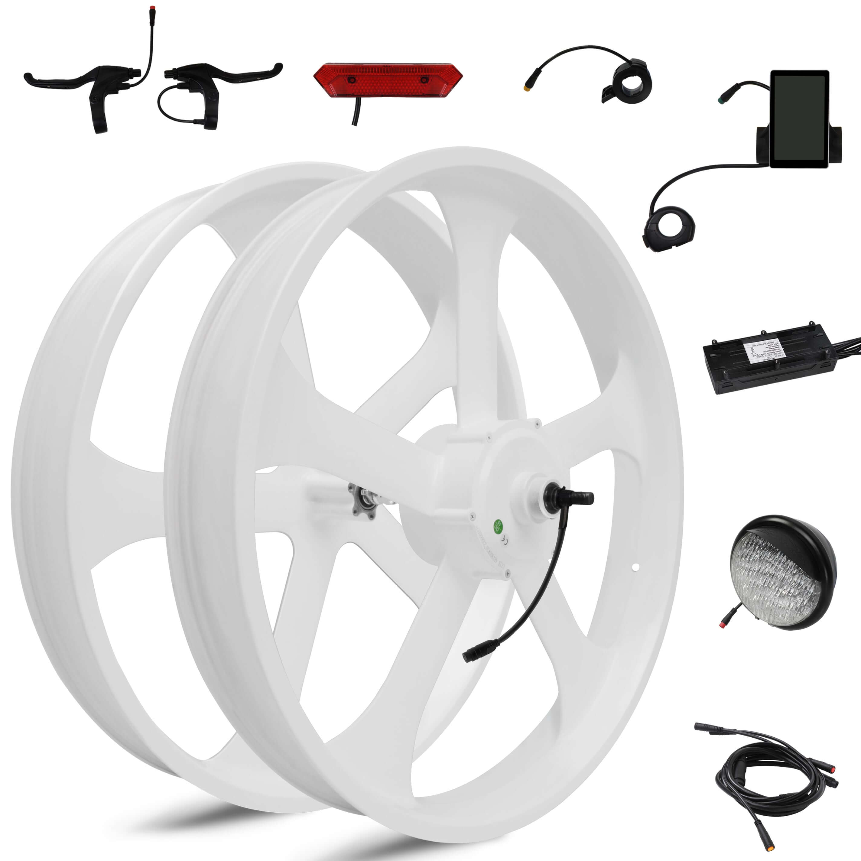 Bicycle Wheel Electric Motor Set For Bicycle Electric Bike Wheel