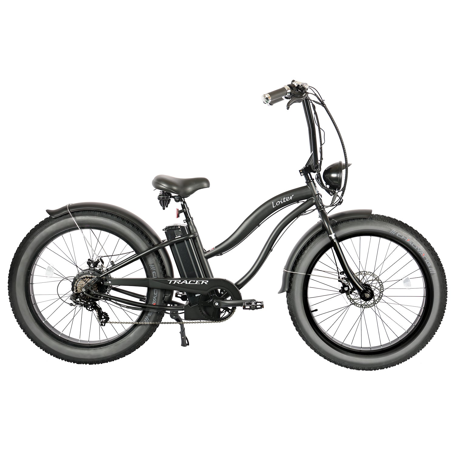 Tracer Loiter 26" 48V 800W Cruiser E-Bike