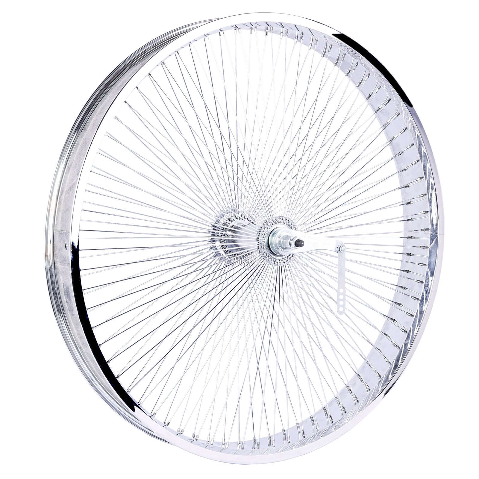 Tracer WH-TH7529140C-CP Mirror Chrome Bike 80mm Fat Rims Wheel Set for 29 inch