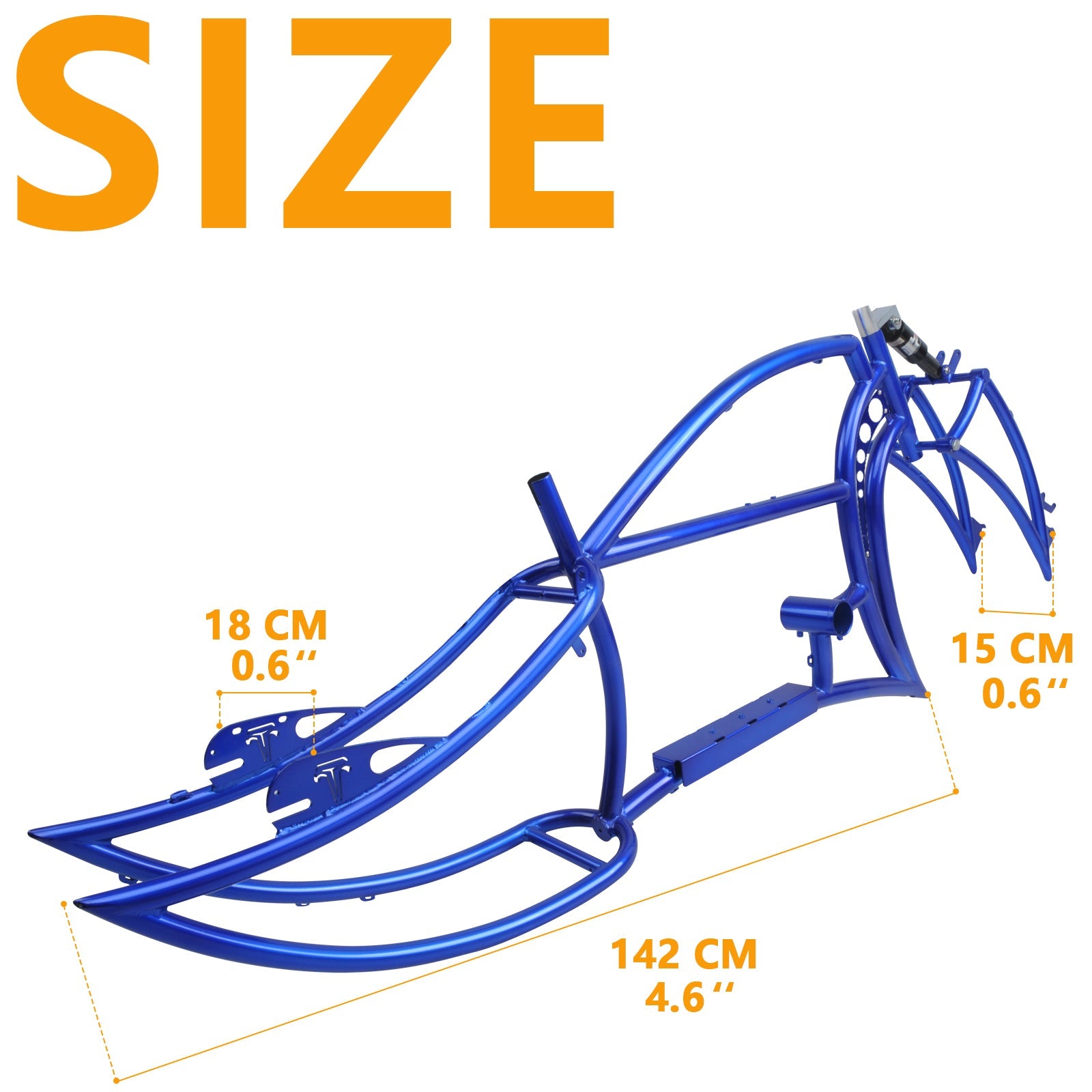 Tracer Signature Pro 26" Chopper Cruiser Electric Bike Frame Tracer Bikes
