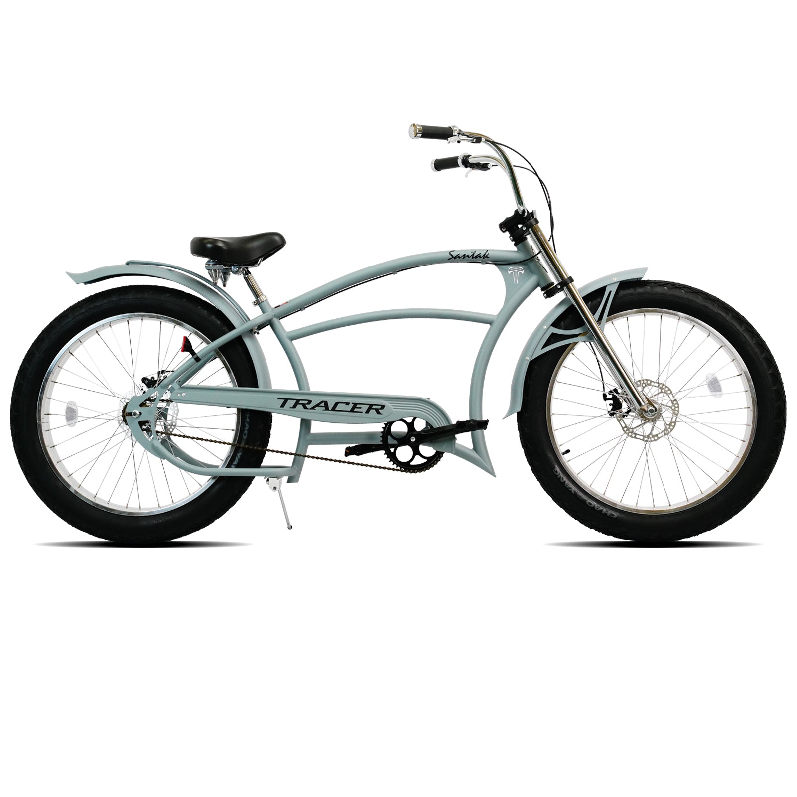 Santak 26 Fat Tire Chopper Cruiser Bike