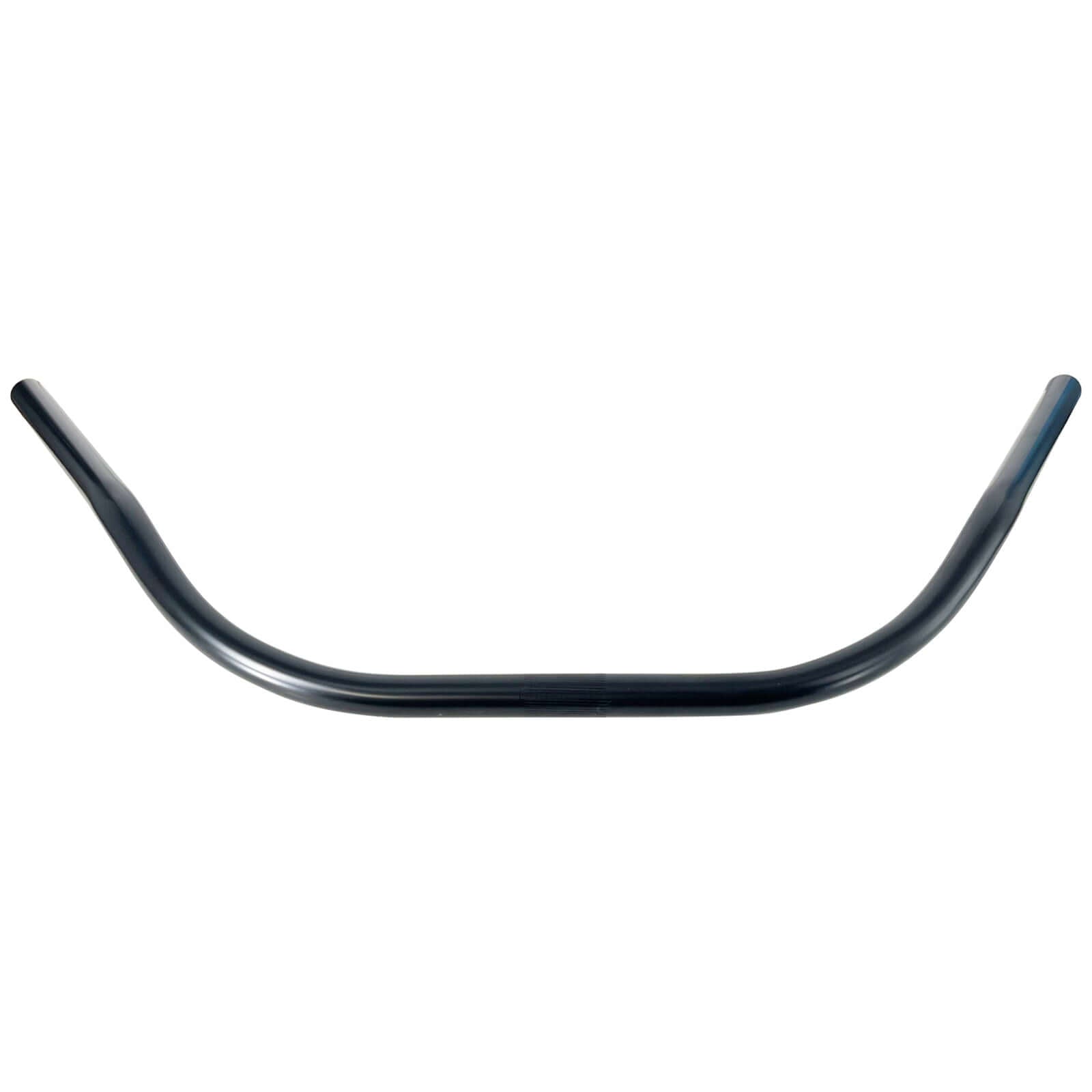 Black TRACER Cruiser Moon-Type Handlebar, 1100mm length, 700mm width, 22.2mm diameter, suitable for beach cruiser bikes.