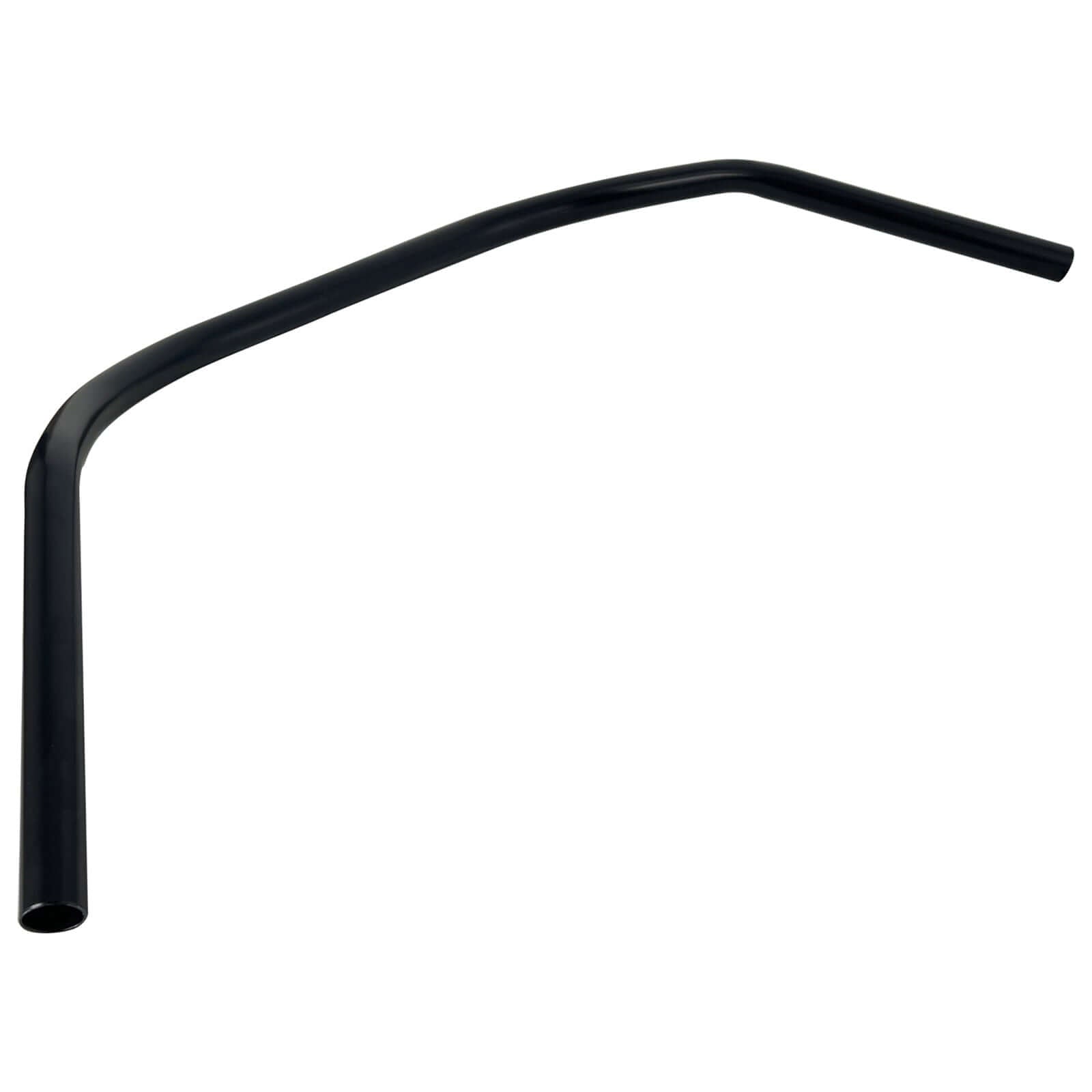 Black steel TRACER HB-BC1227002 Cruiser Moon-Type handlebar, 1100mm length, 700mm width, 22.2mm clamp diameter