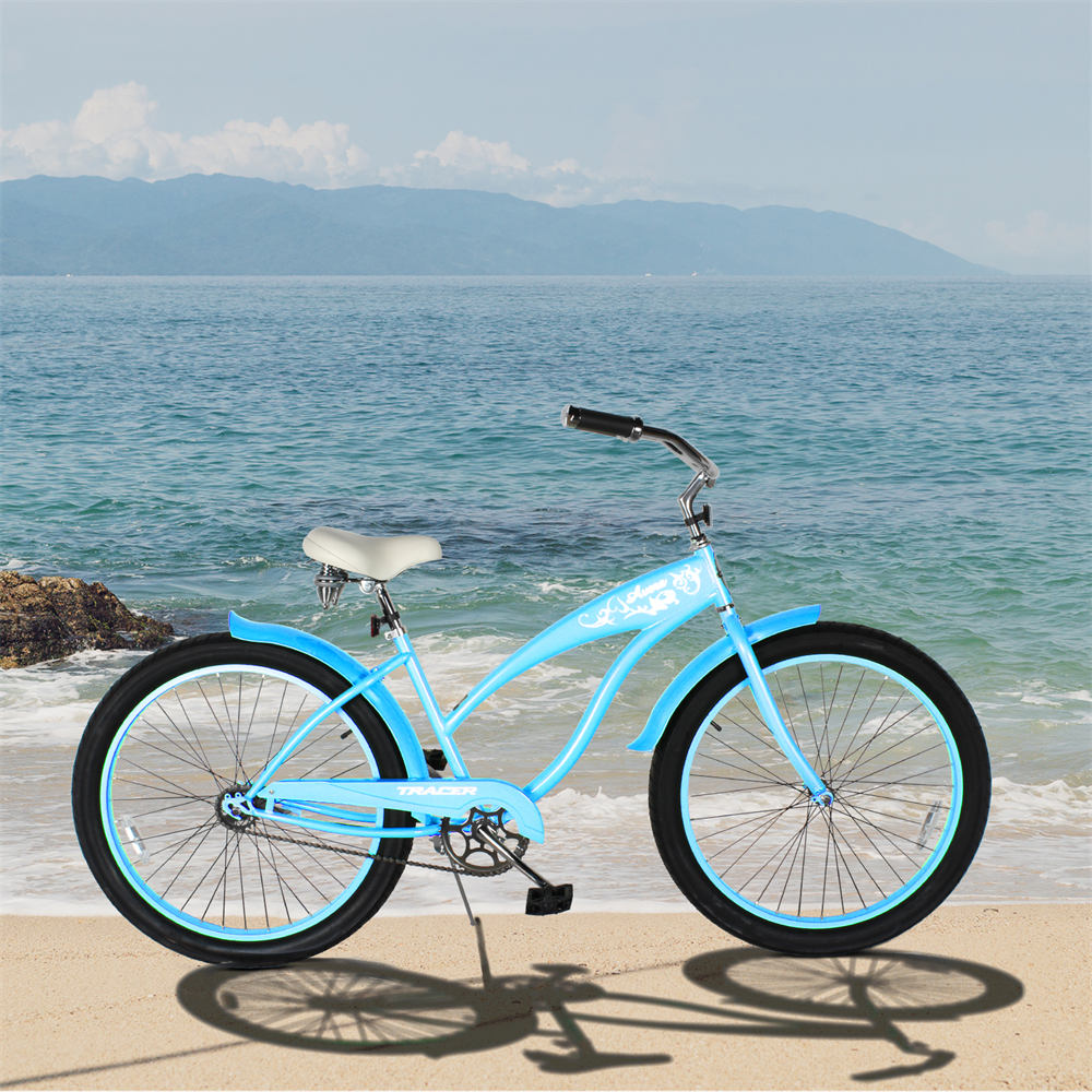 Tracer AVERA-F 26" Beach Cruiser Bikes Single Speed for Women.