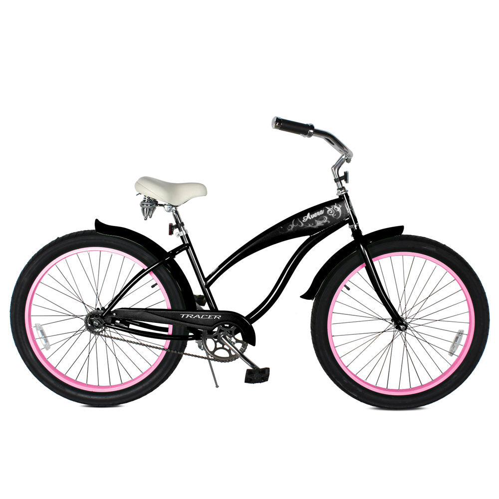 Tracer AVERA-F 26" Beach Cruiser Bikes Single Speed for Women.