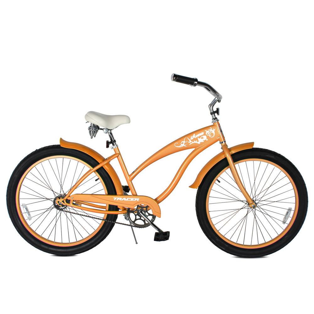 Tracer AVERA-F 26" Beach Cruiser Bikes Single Speed for Women.