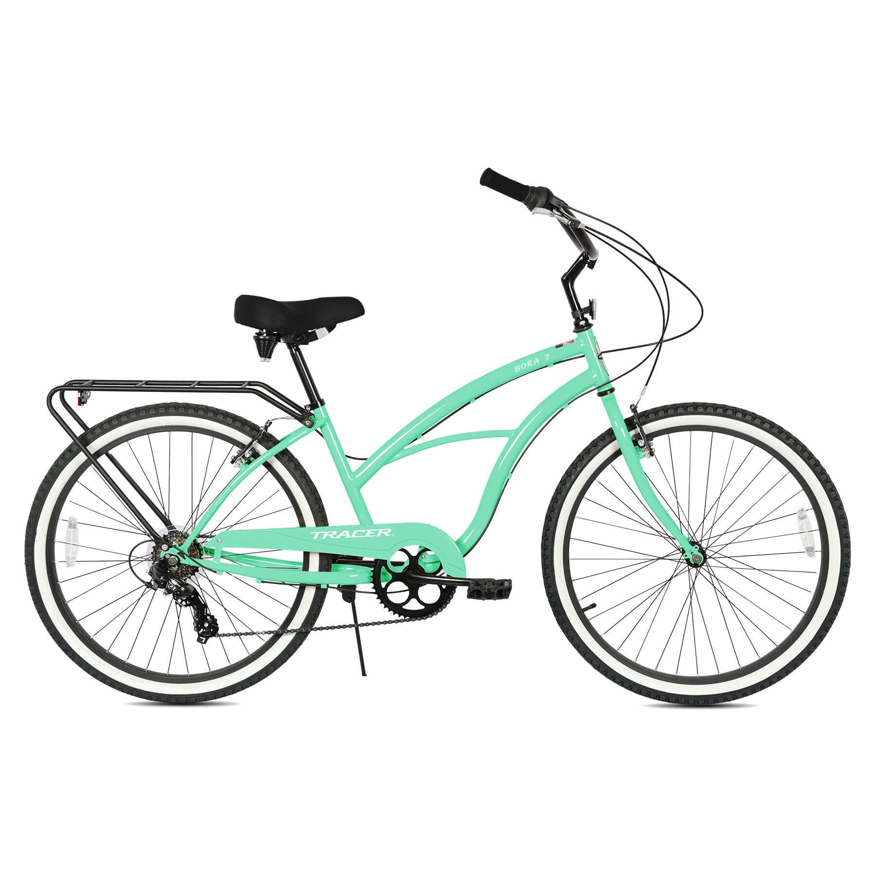 Beach Cruiser 24 Inch Bike Women's Height Tracer BORA-7-F 26