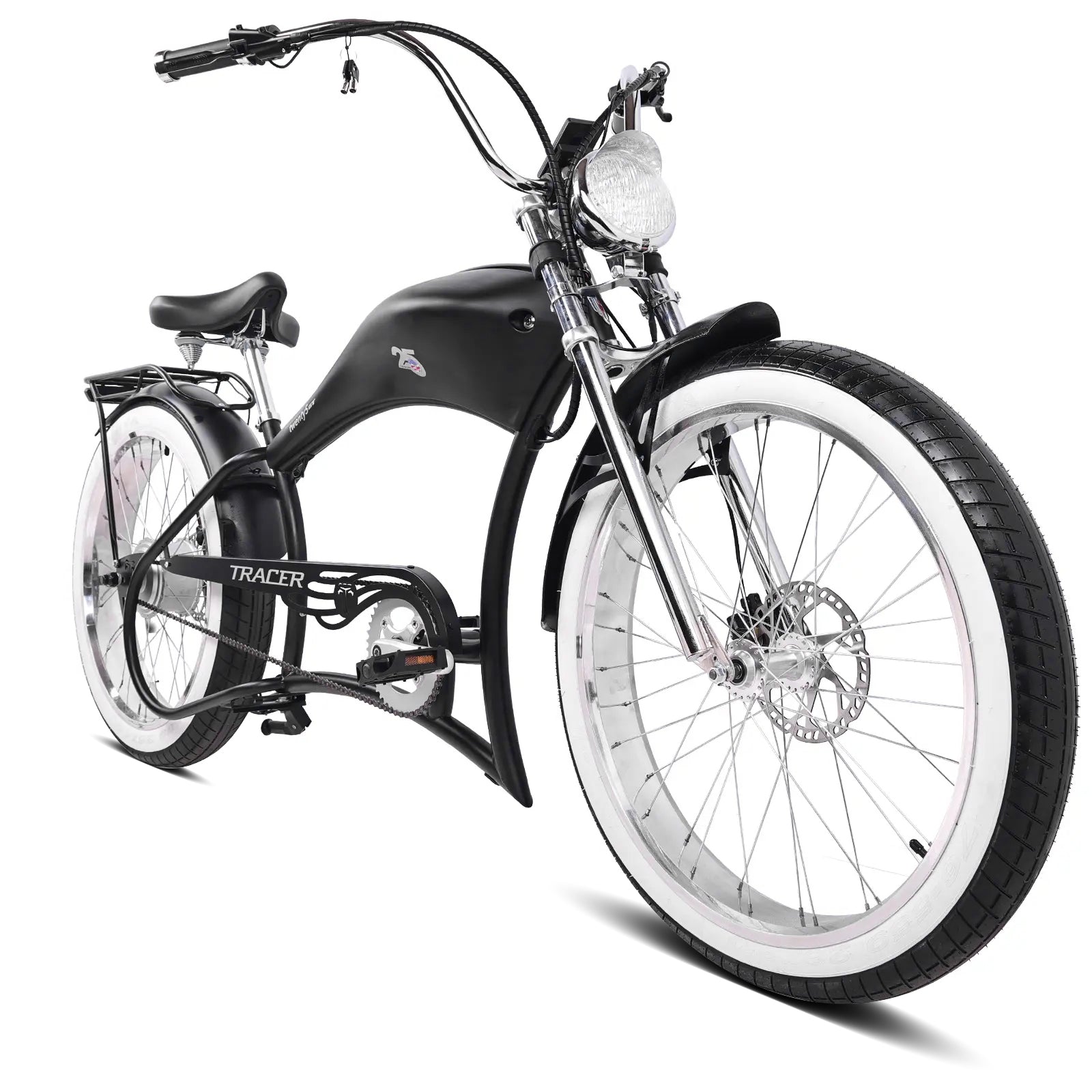 Bicicleta eléctrica Twenty5 Chopper Stretch Cruiser de 800 W