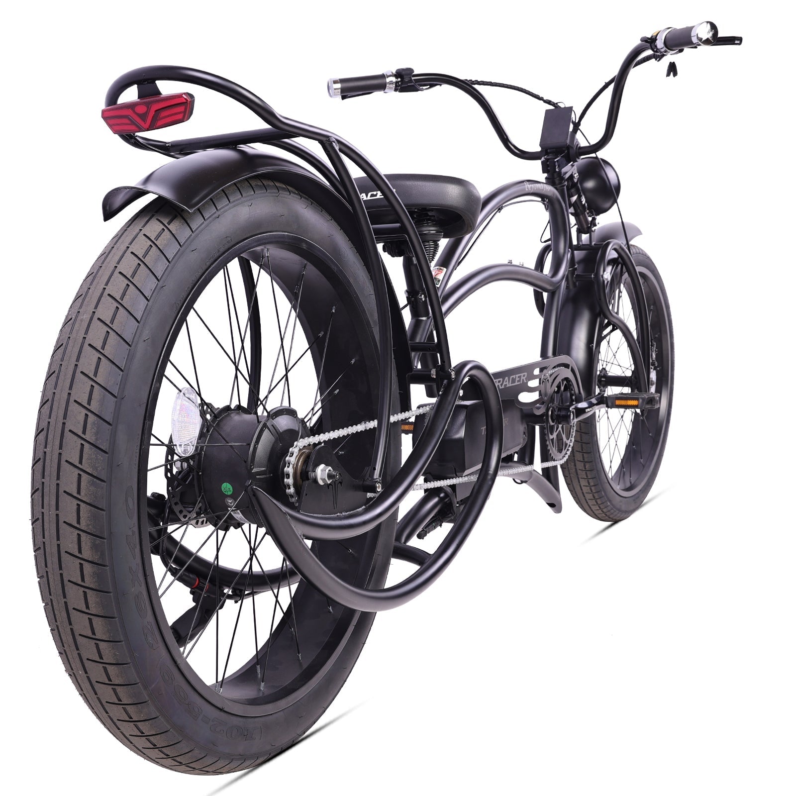 Tracer Beyond Pro 800W 26" Classic Stretch Chopper EBike Tracer Bikes