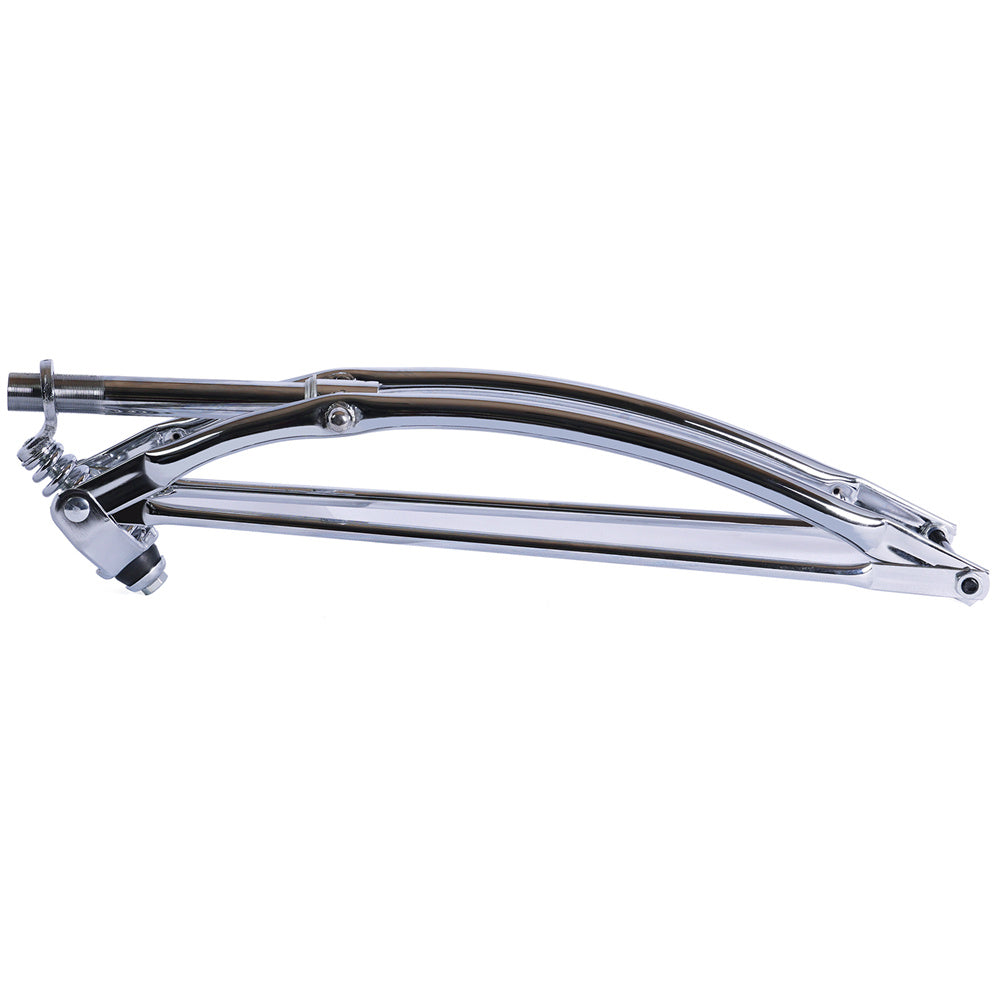 Tracer FK-SP26195135-CP 26" bike fork with sleek chrome finish and durable build for enhanced cycling performance.