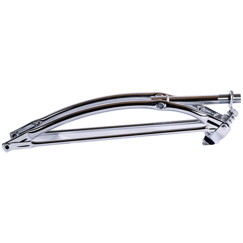 Tracer FK-SP26195135-CP 26" chrome bicycle fork with sleek design for enhanced biking performance.