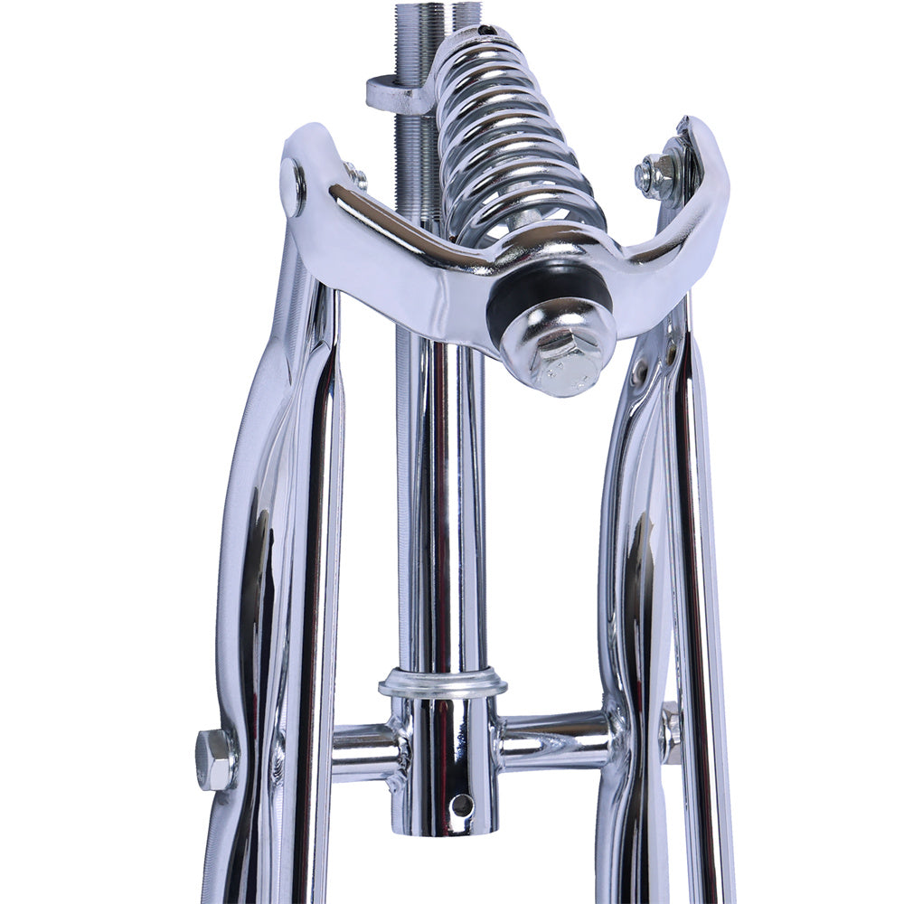 Chrome Tracer FK-SP26195135-CP bike fork for 26" bicycles with spring suspension.