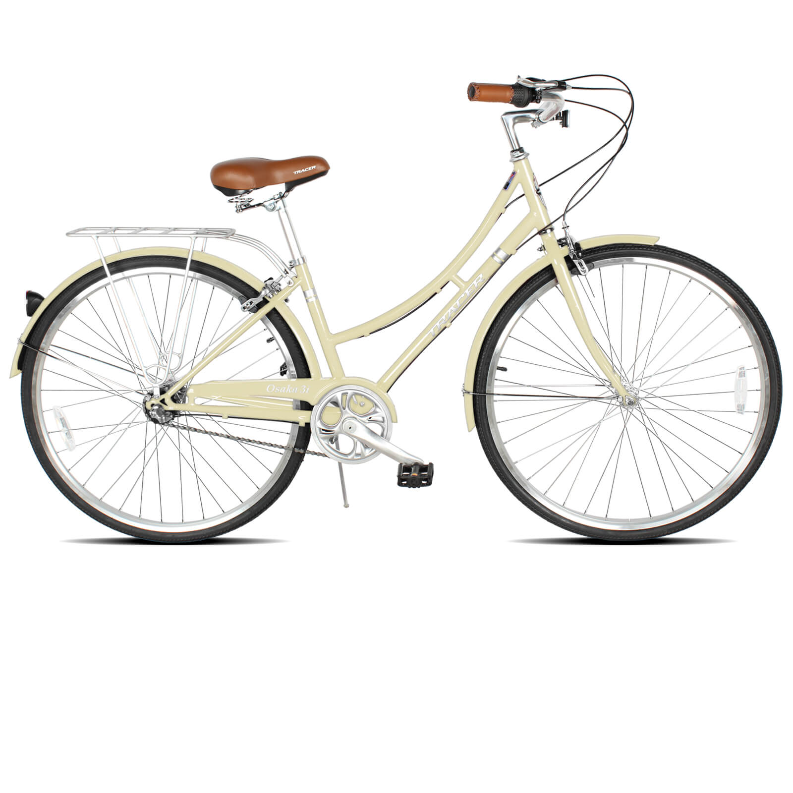 Tracer Osaka 700C Internal 3 Speed Hybrid City Bikes for WOMEN Tracer Bikes