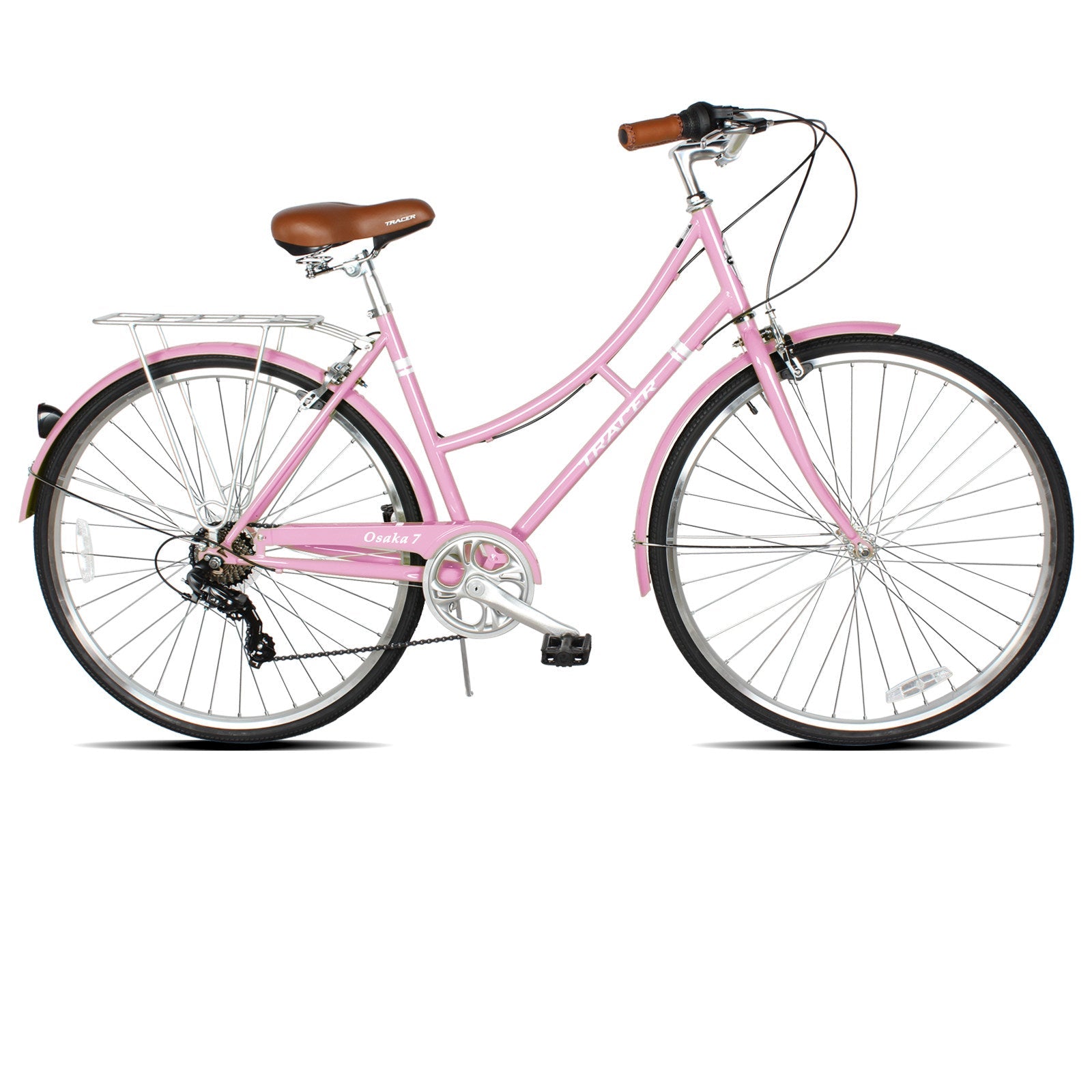Tracer Osaka 700C 7 Speed Hybrid City Bikes for WOMEN Tracer Bikes