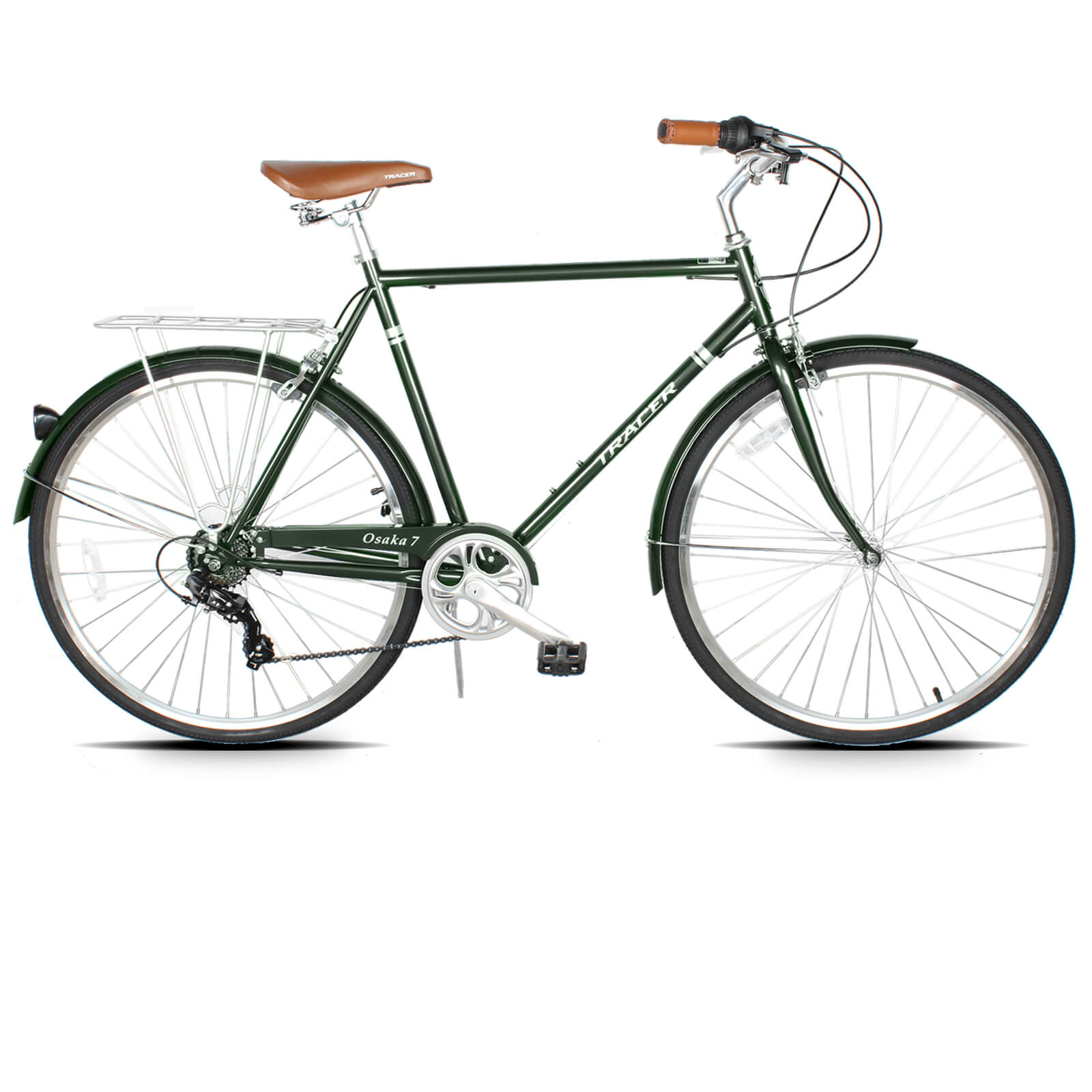 Tracer Osaka 700C 7 Speed Hybrid City Bikes for MEN Tracer Bikes