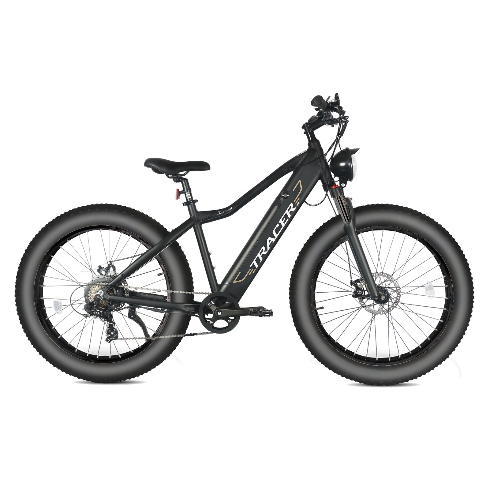 Tracer Tacoma 26"800W Electric Fat Tire Bike w/ Dual Suspensions