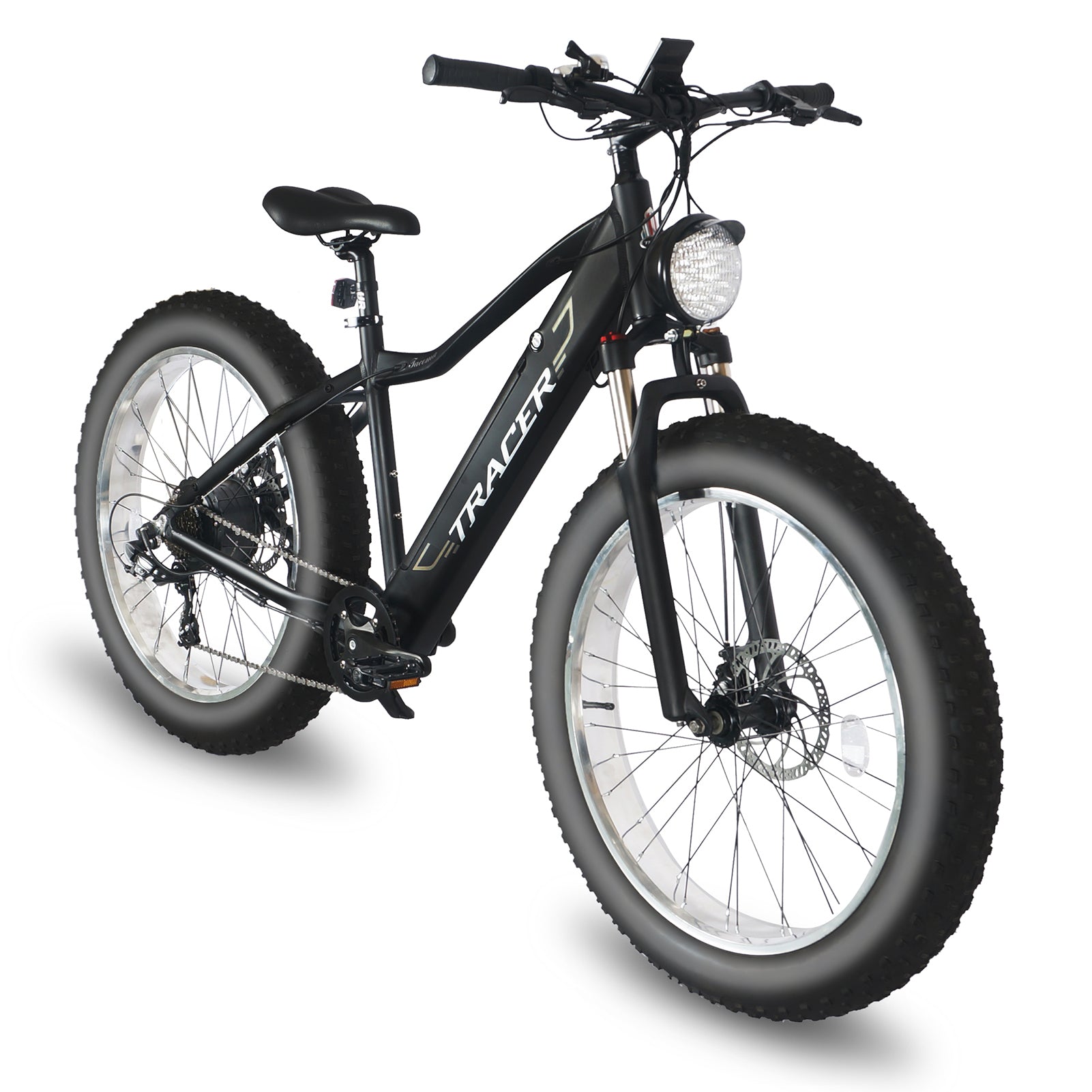 Tracer Tacoma 26"800W Electric Fat Tire Bike w/ Dual Suspensions