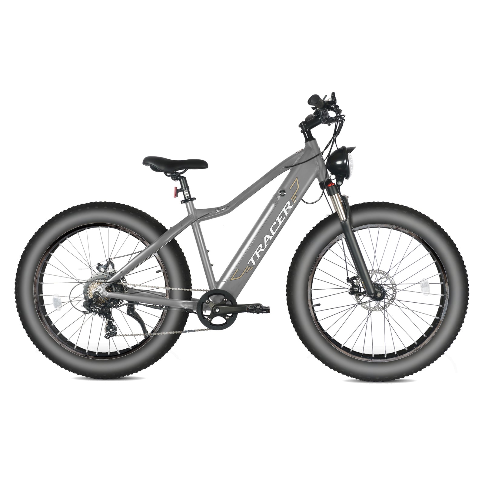 Tracer Tacoma 26"800W Electric Fat Tire Bike w/ Dual Suspensions