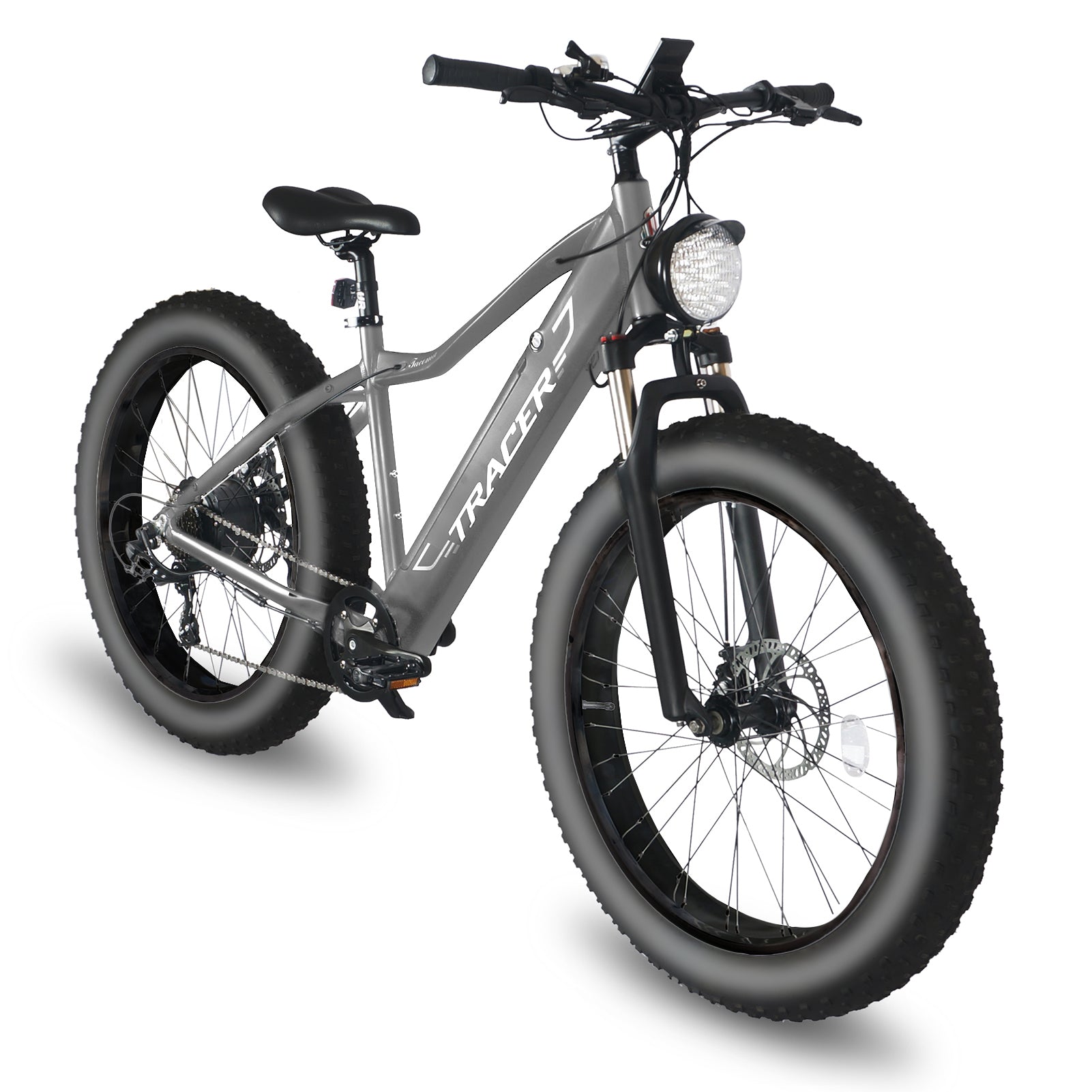 Tracer Tacoma 26"800W Electric Fat Tire Bike w/ Dual Suspensions