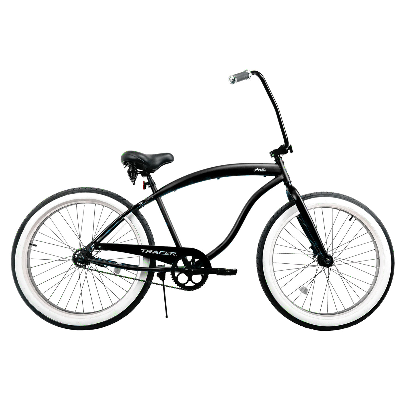 Tracer Avalon GT 26'' Fat Tire Stretch Beach Cruiser Bike 1-Speed/7-Sp ...