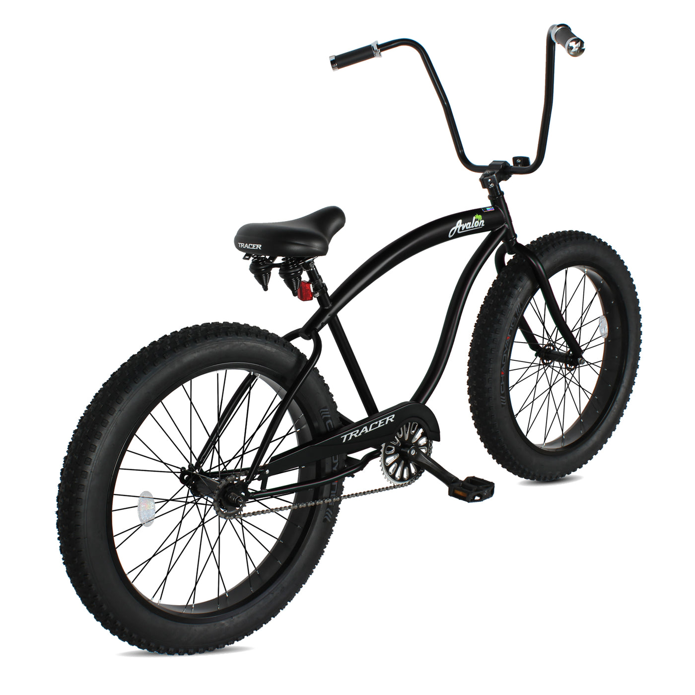 Tracer Avalon GT 26'' Fat Tire Stretch Beach Cruiser Bike 1-Speed/7-Sp ...