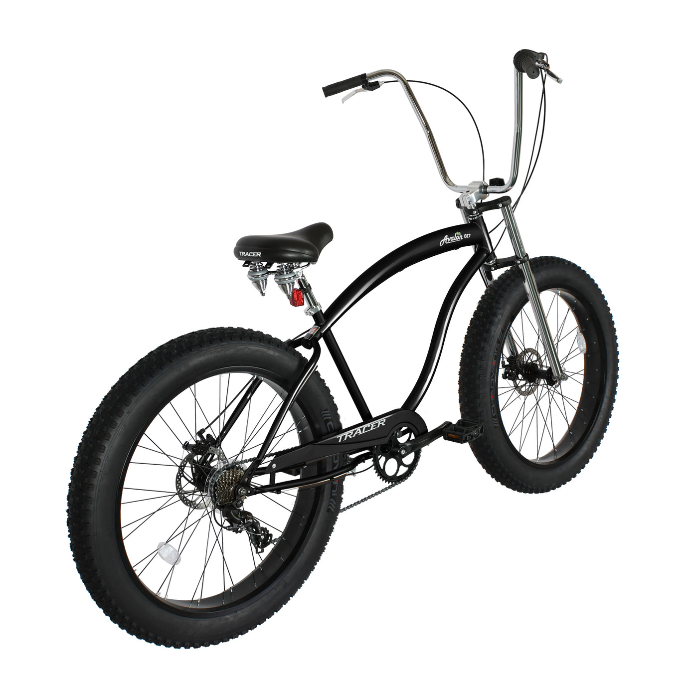 Tracer Avalon GT 26'' Fat Tire Stretch Beach Cruiser Bike 1-Speed/7-Sp ...