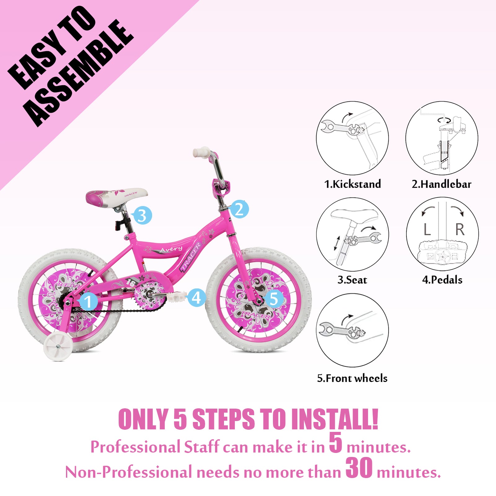 16 inch bike discount with baby seat