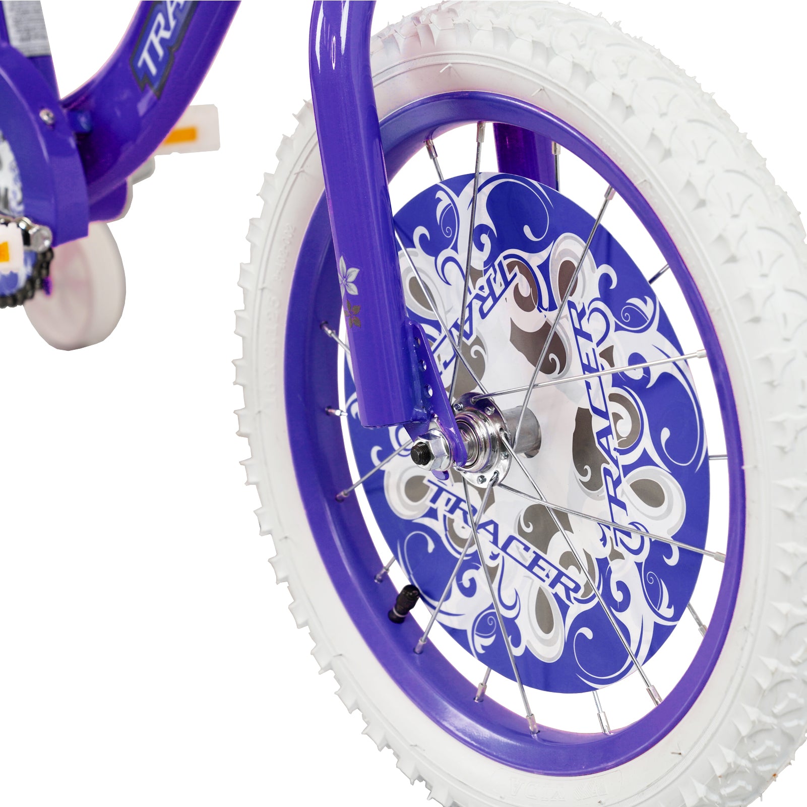 Purple bike online wheels