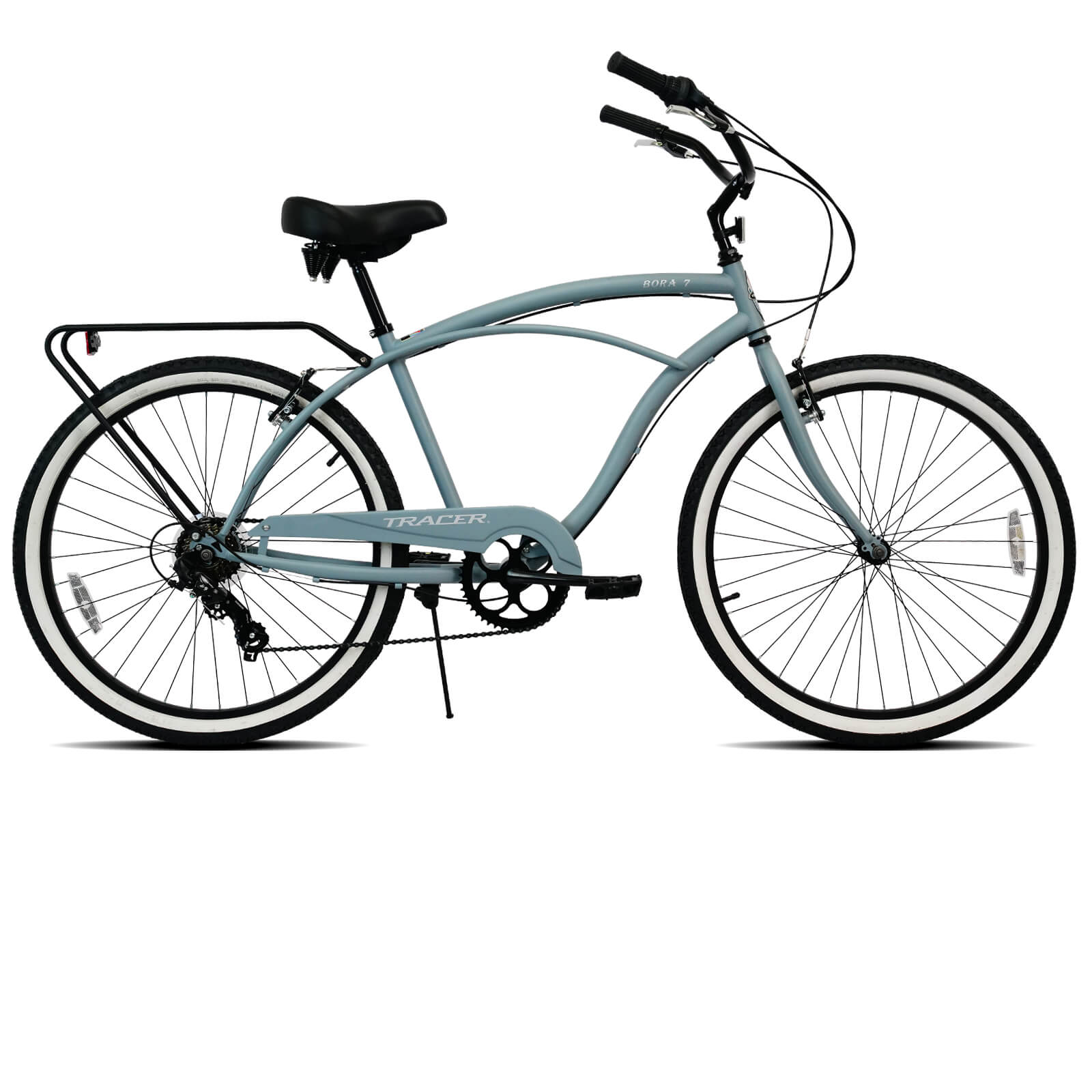 Tracer BORA-7-M 26" Beach Cruiser Bikes 7-Speed for Men Tracer Bikes