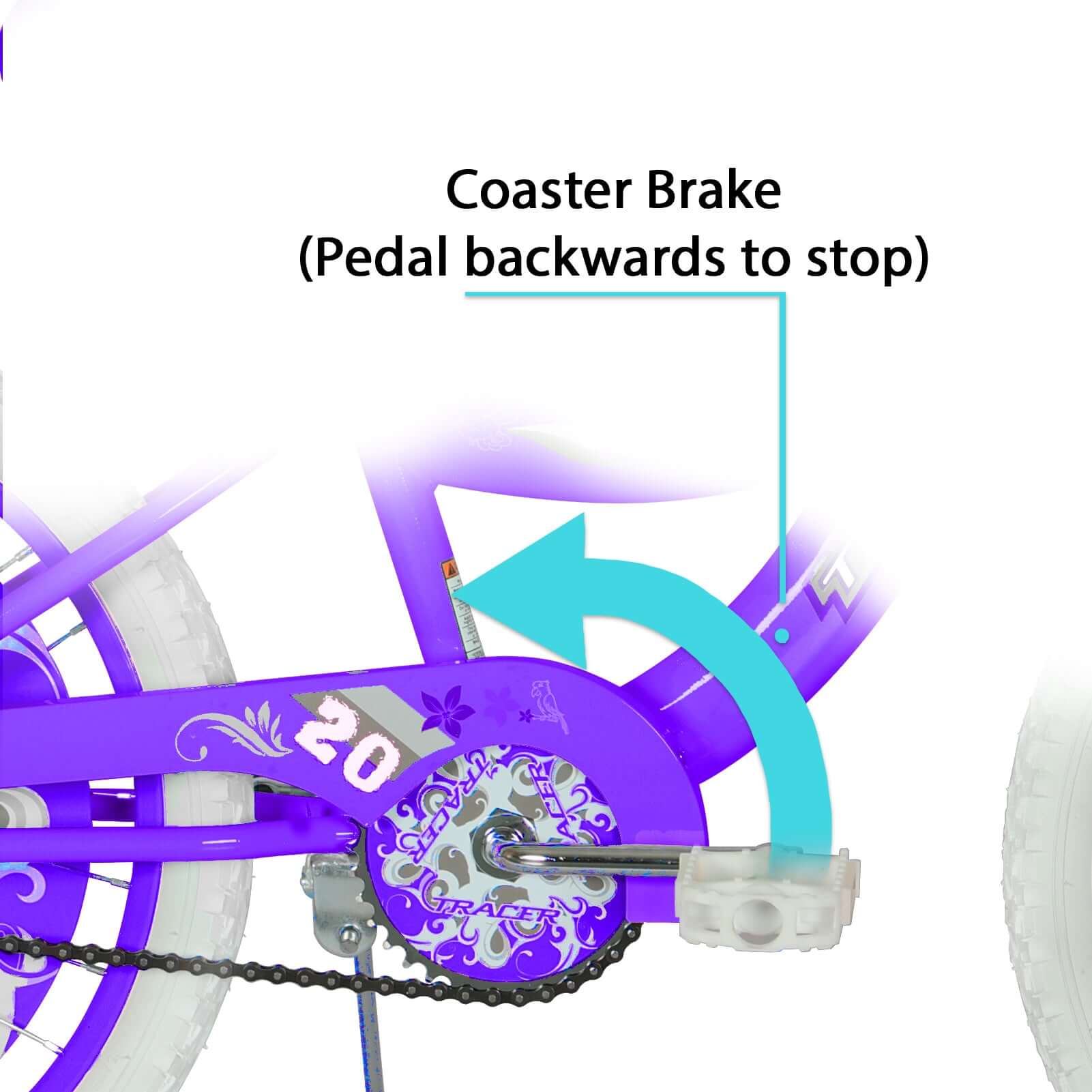 Tracer 20'' Daisy Kids Bike with Coaster Brake