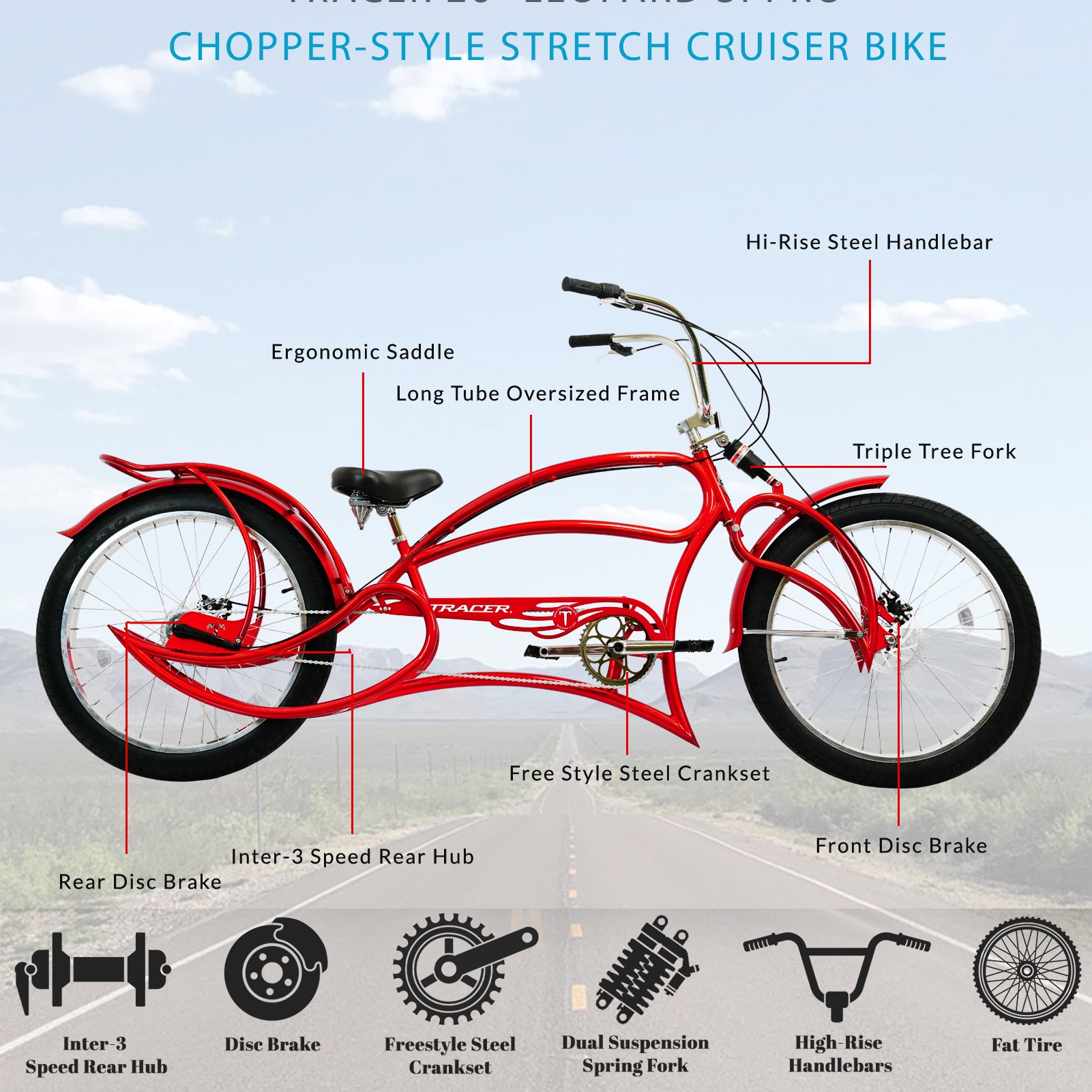 Vintage style 2024 cruiser bikes