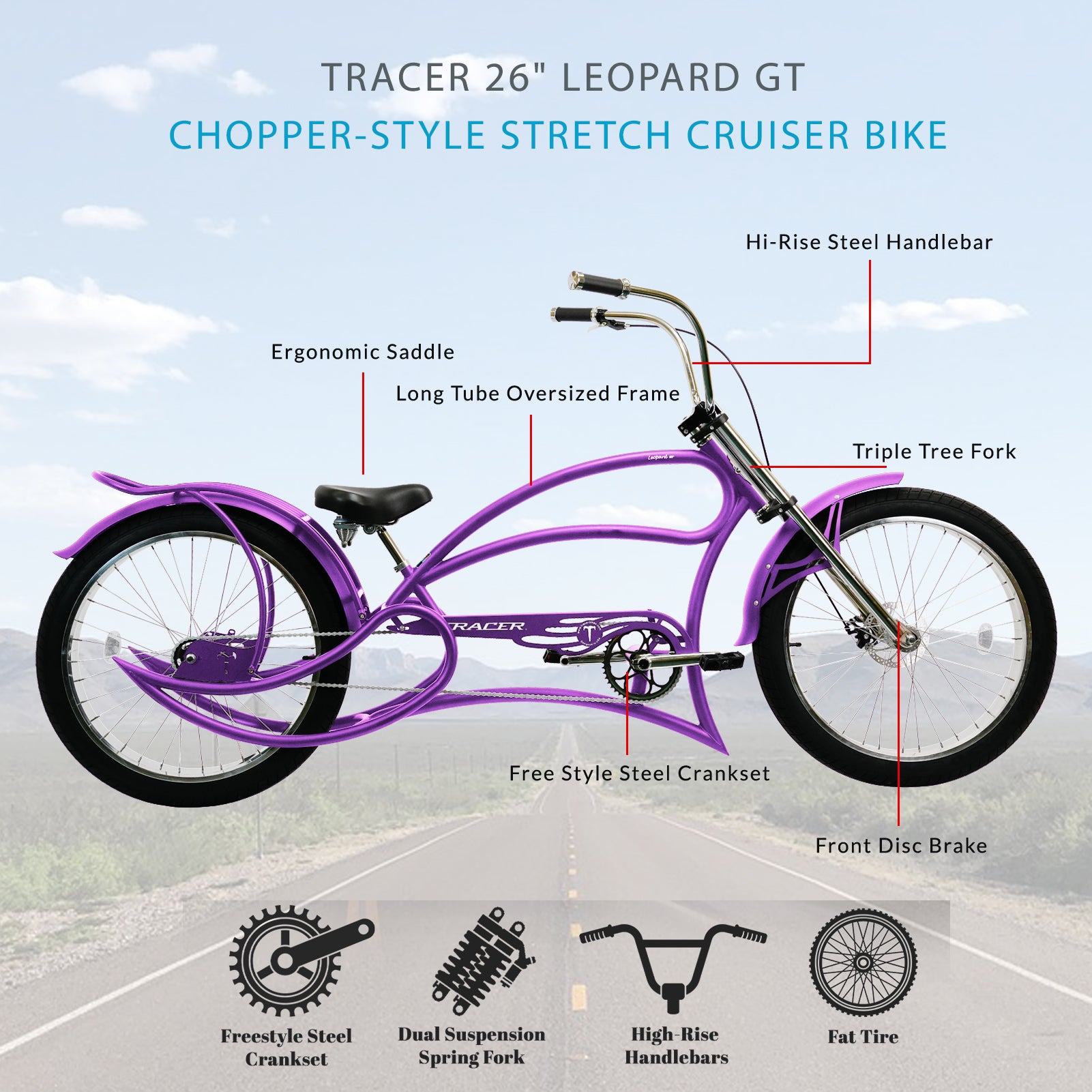 Cheap chopper online bicycle