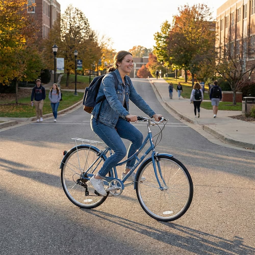 Tracer Osaka 700C 7 Speed Hybrid City Bikes for WOMEN Tracer Bikes