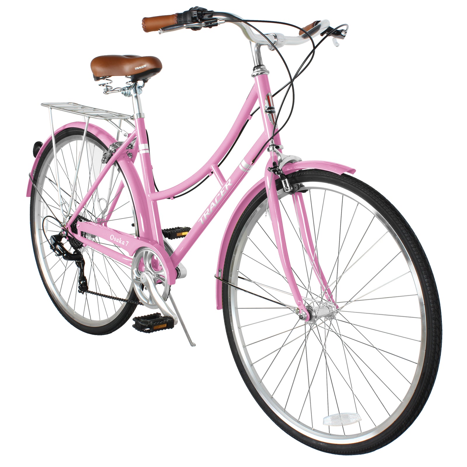 Tracer Osaka 700C 7 Speed Hybrid City Bikes for WOMEN