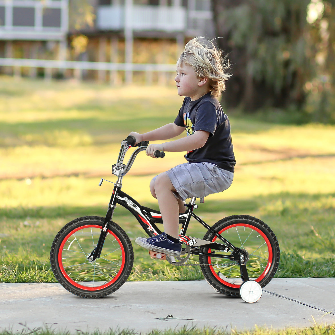 Tracer Rocky 16inch Kids Bike with Training Wheels. Tracer Bikes